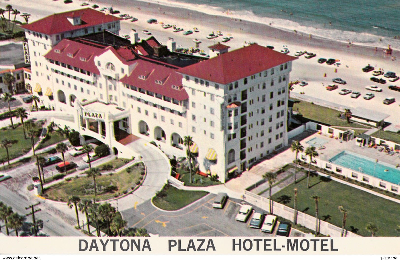 Daytona Plaza Hotel Motel - Florida U.S.A. - Unused - 2 Scans - Hotels & Restaurants