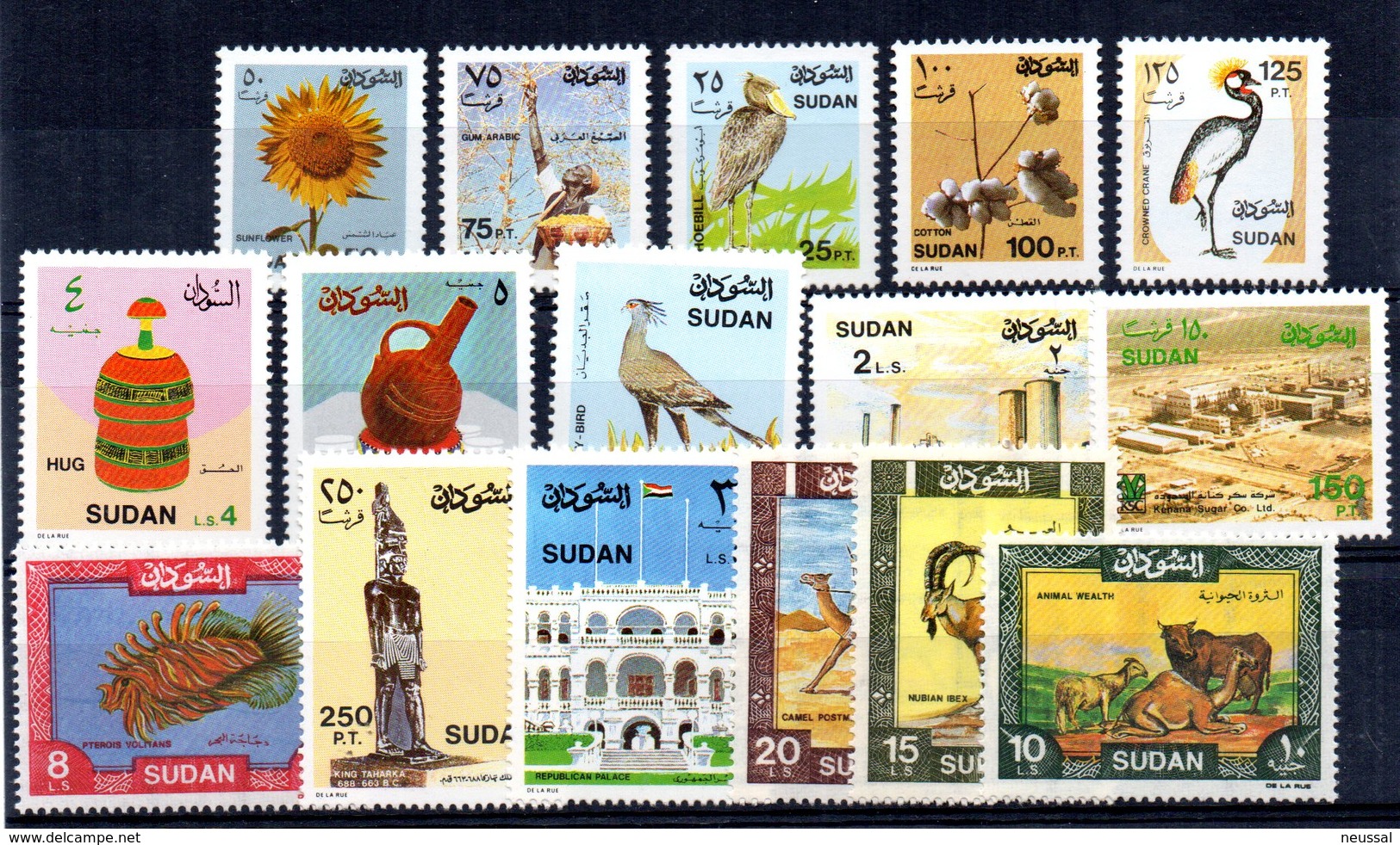 Serie Nº 398/413 Sudan - Sudan (1954-...)