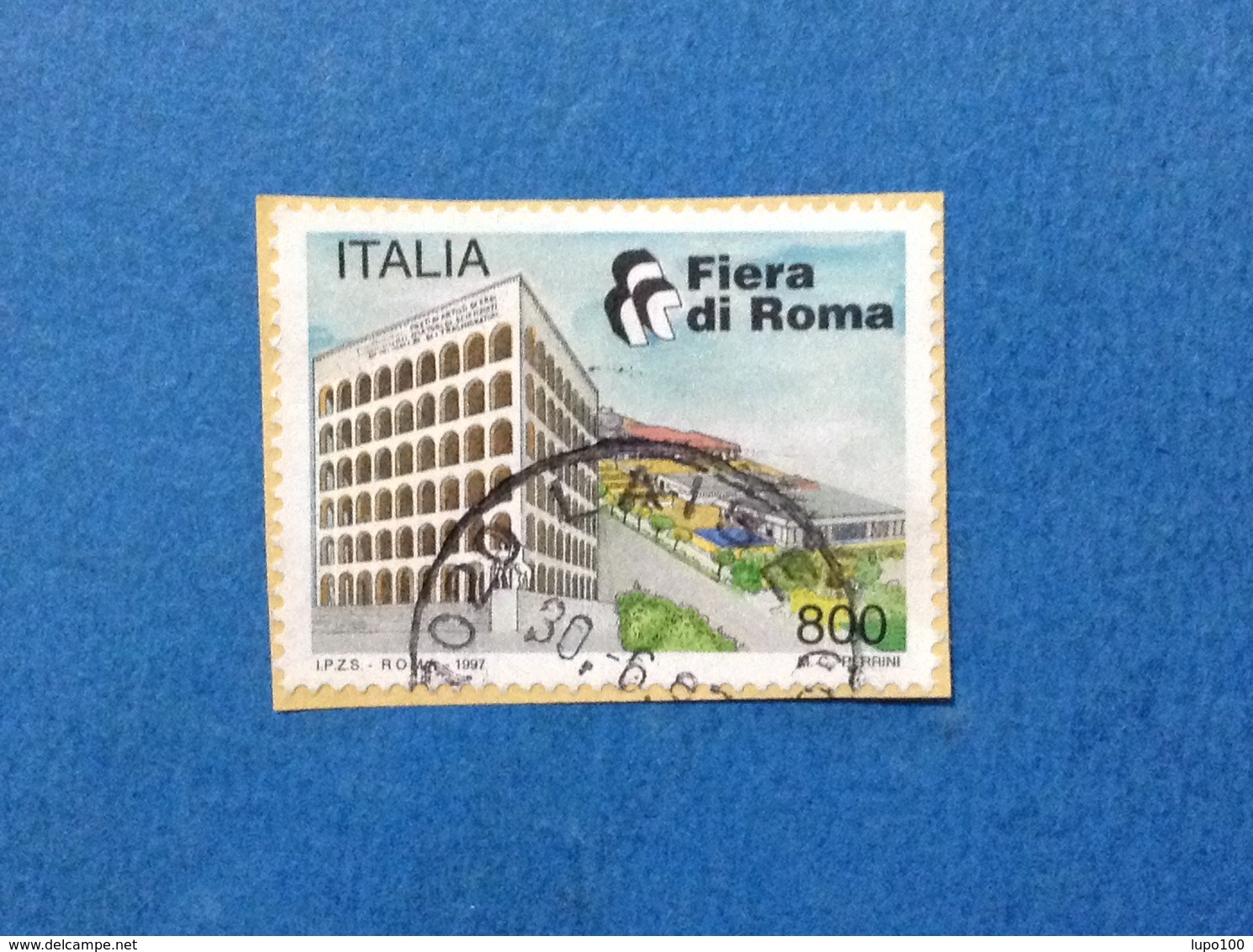 1997 ITALIA FRANCOBOLLO USATO STAMP USED FIERA DI ROMA - 1991-00: Usati