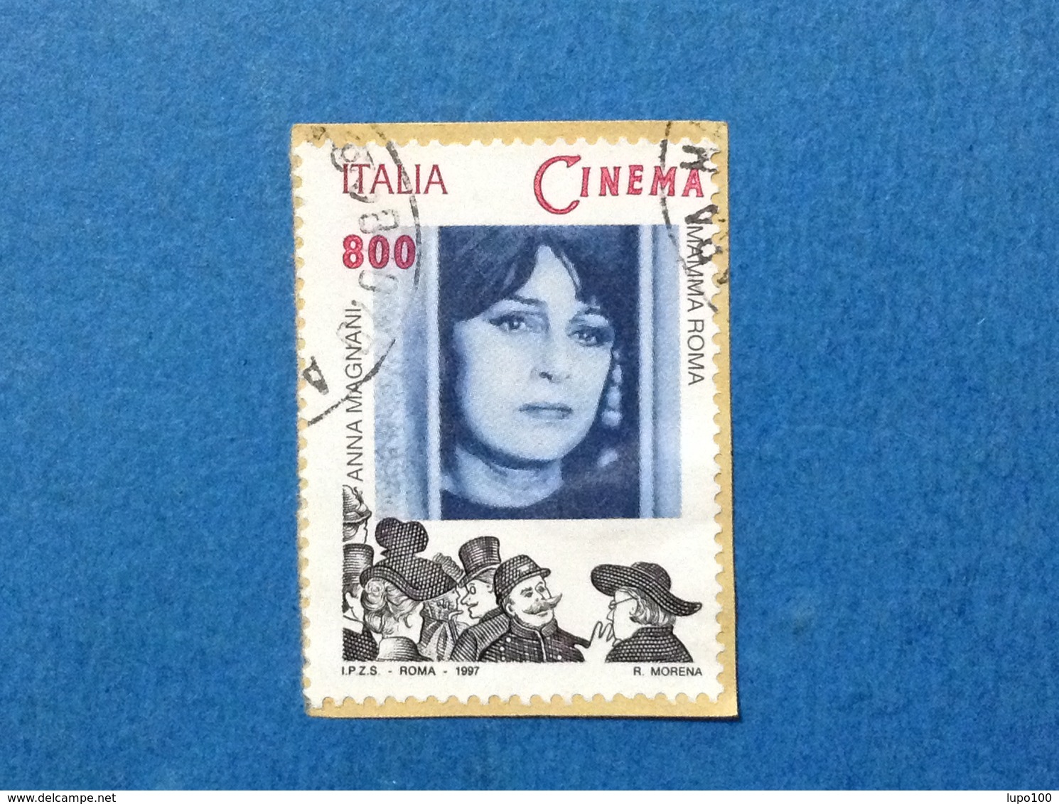 1997 ITALIA FRANCOBOLLO USATO STAMP USED CINEMA ANNA MAGNANI - 1991-00: Oblitérés