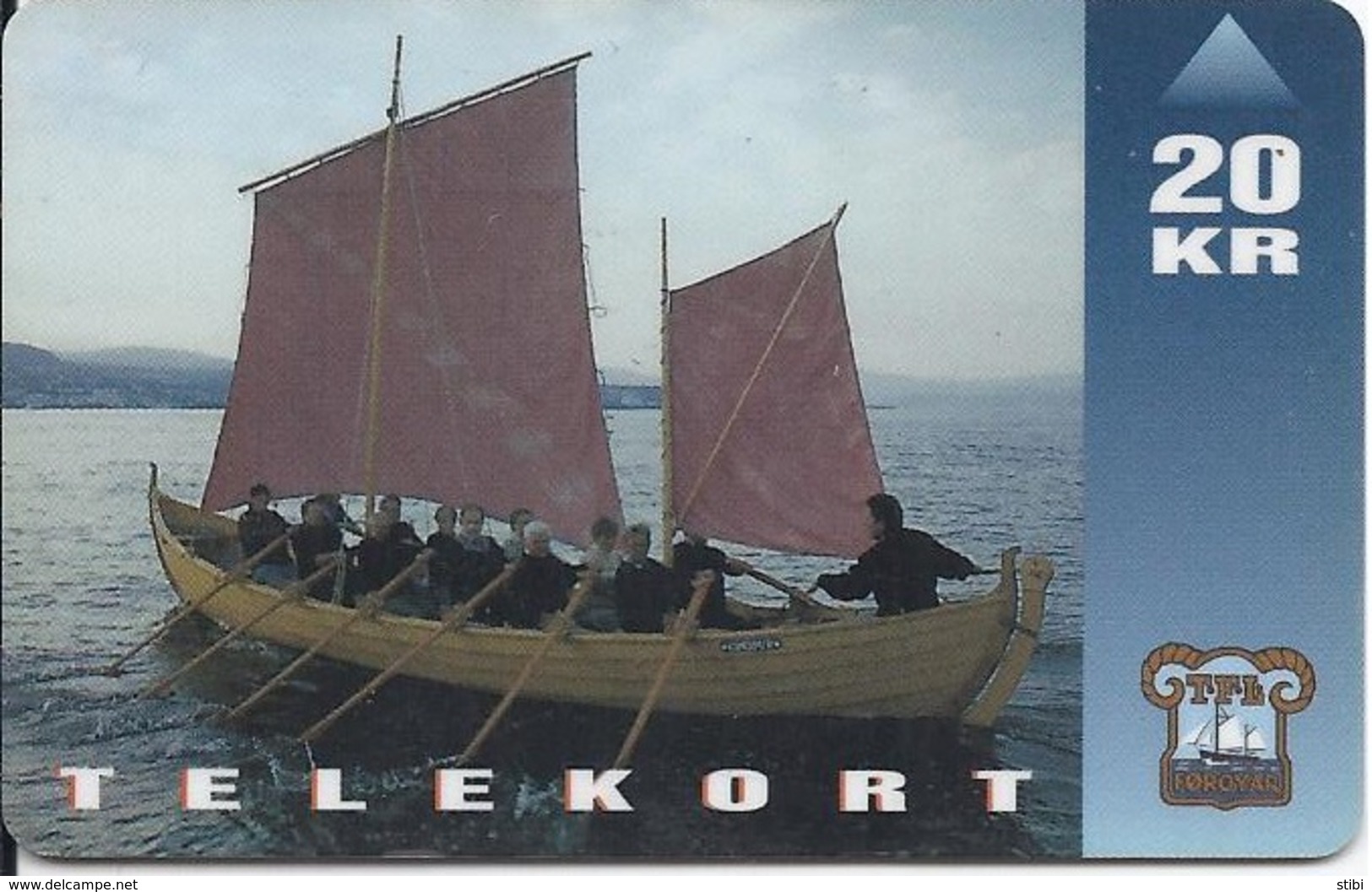 FAROE ISLANDS - Shiptype "seksæringur" - 80.000EX - Féroé (Iles)