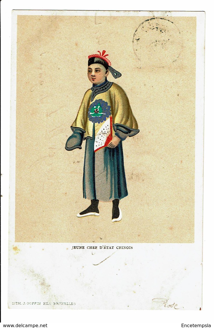 CPA - Carte Postale-Belgique- Jeune Chef D'état Chinois Exposition De Liège 1905 VM4446 - Uomini