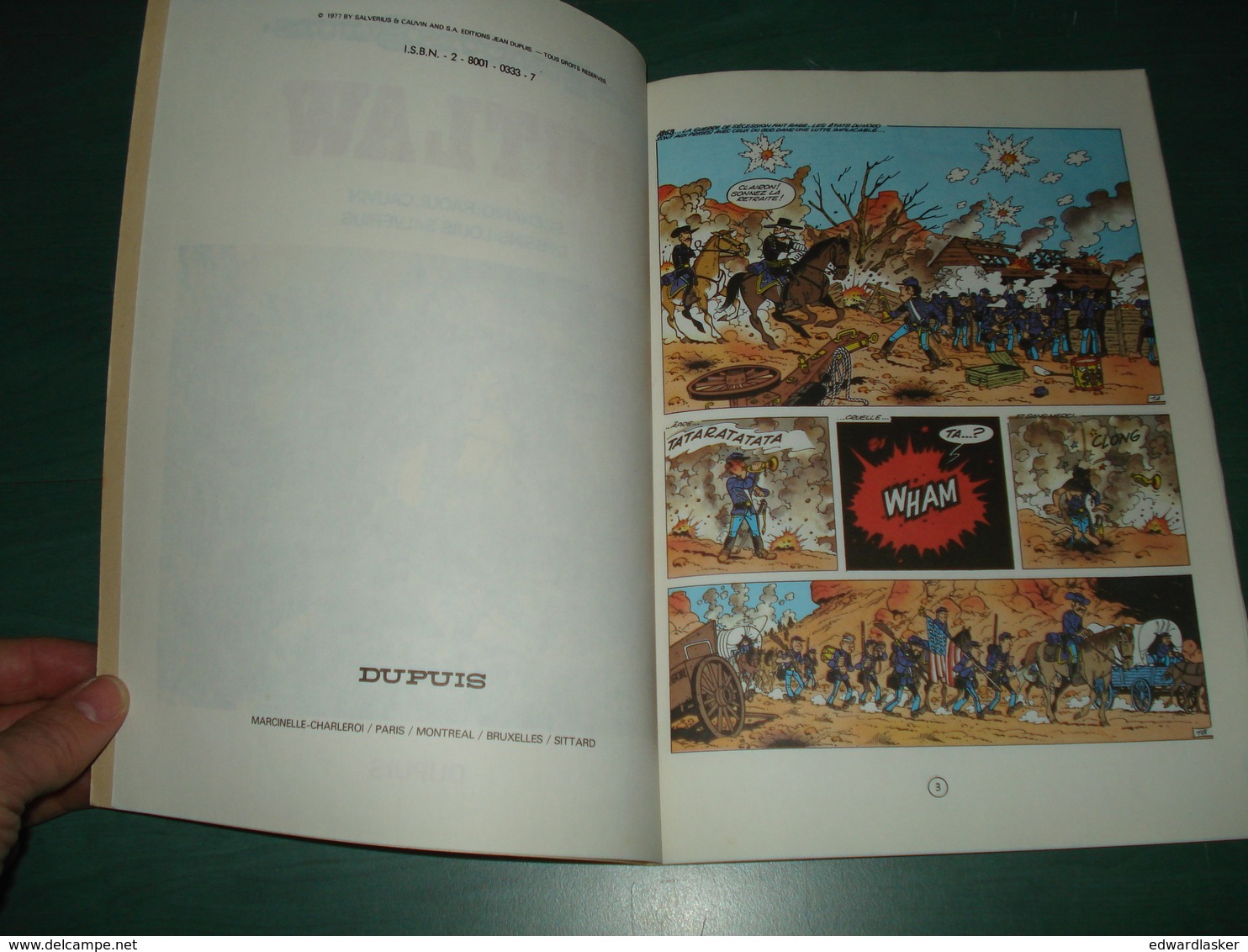 Les TUNIQUES BLEUES N°4 : Outlaw - Dupuis - Réimpression Octobre 1983 - Très Bon état - Tuniques Bleues, Les