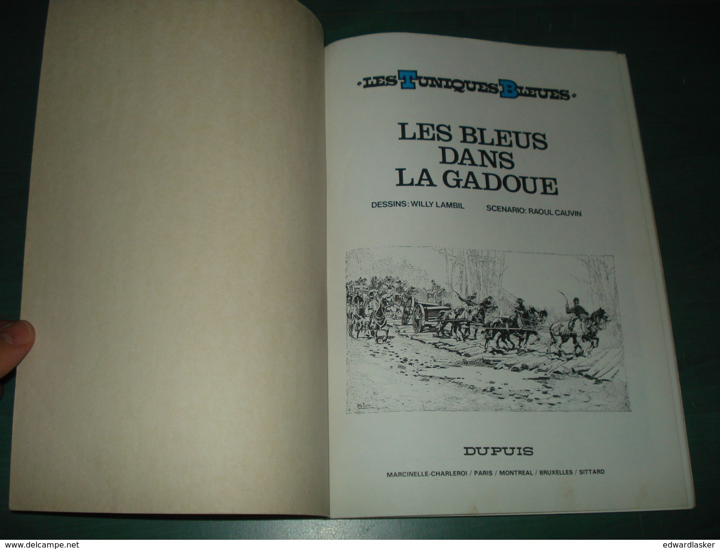 Les TUNIQUES BLEUES N°13 : Les Bleus Dans La Gadoue - Dupuis - Réimpression 1980 - Bon état - Tuniques Bleues, Les