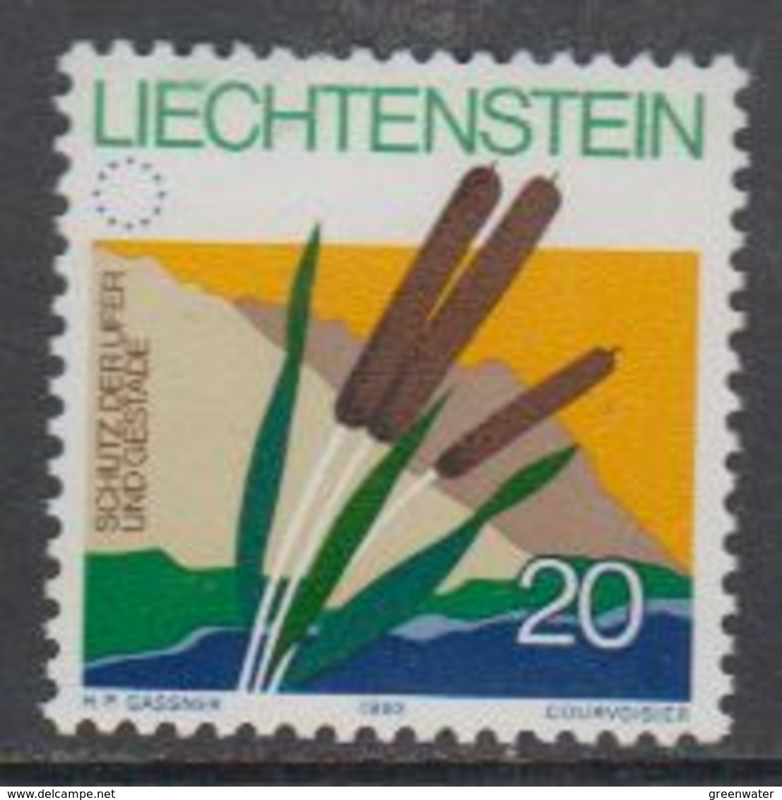 Liechtenstein 1983 "Europarat-Kampagne"  1v ** Mnh (43439) - Europese Gedachte