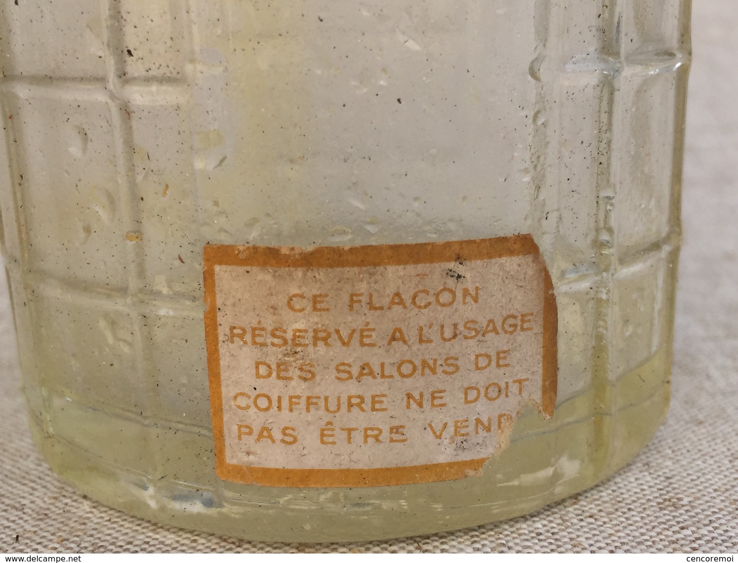 Ancien Flacon Bouteille à Parfum Chéramy, Réservé Pour Salon Coiffure,..Cologne - Flacons (vides)