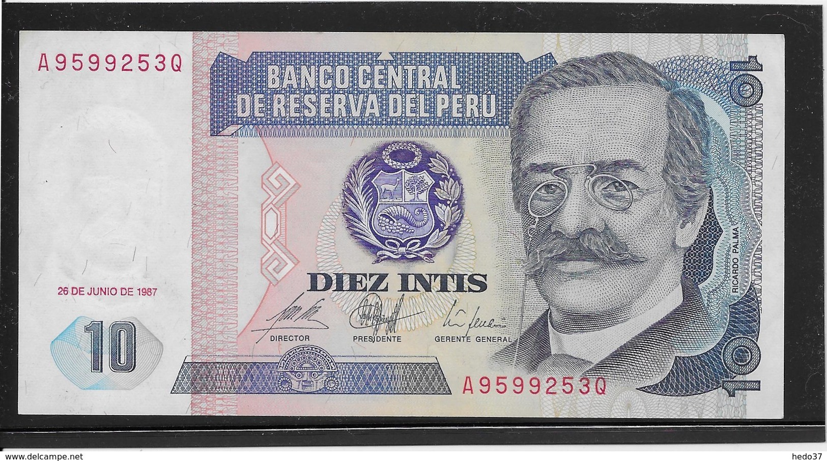 Pérou - 10 Intis - Pick N°129 - NEUF - Pérou