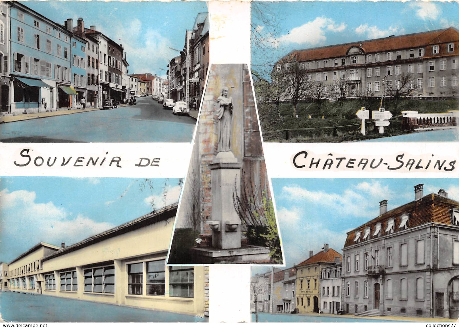 57-CHATEAU-SALIN-MULTIVUES - Chateau Salins