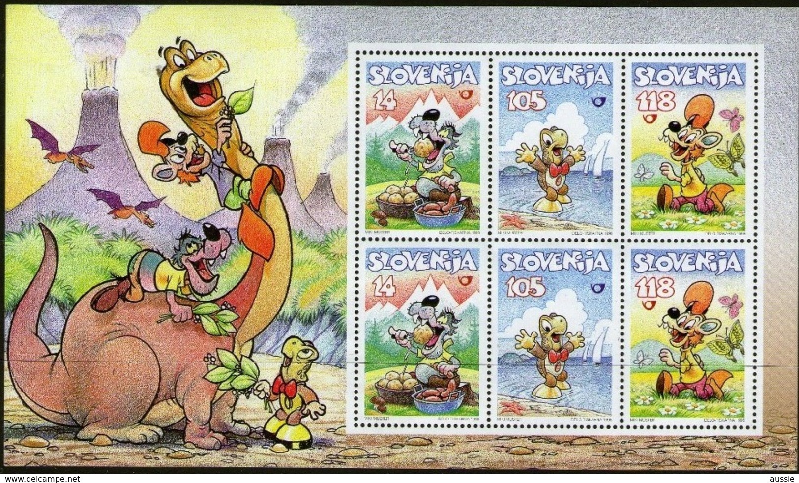 Slovenie Slovenija 1998 Yvertn°  Bloc 6 *** MNH  Cote 8,50 Euro - Slovénie