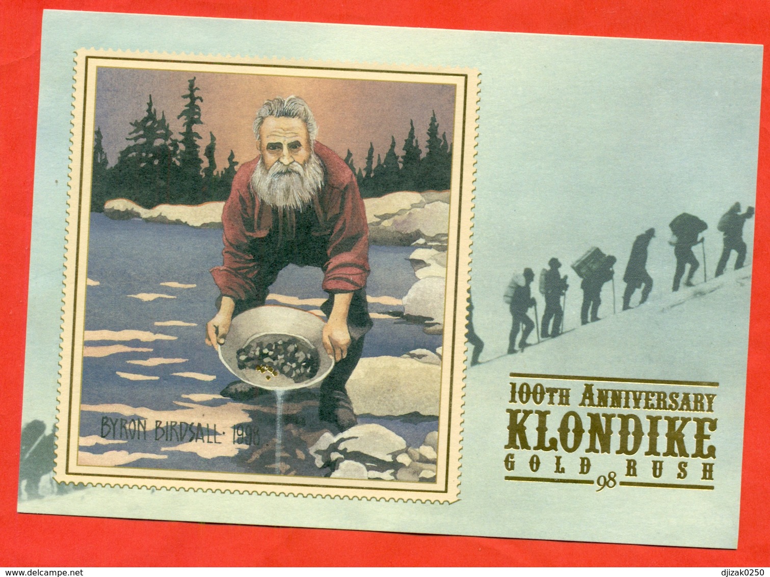 United States 1998. FDC.100th Anniversary Klondike Gold Rush. - Mineralien