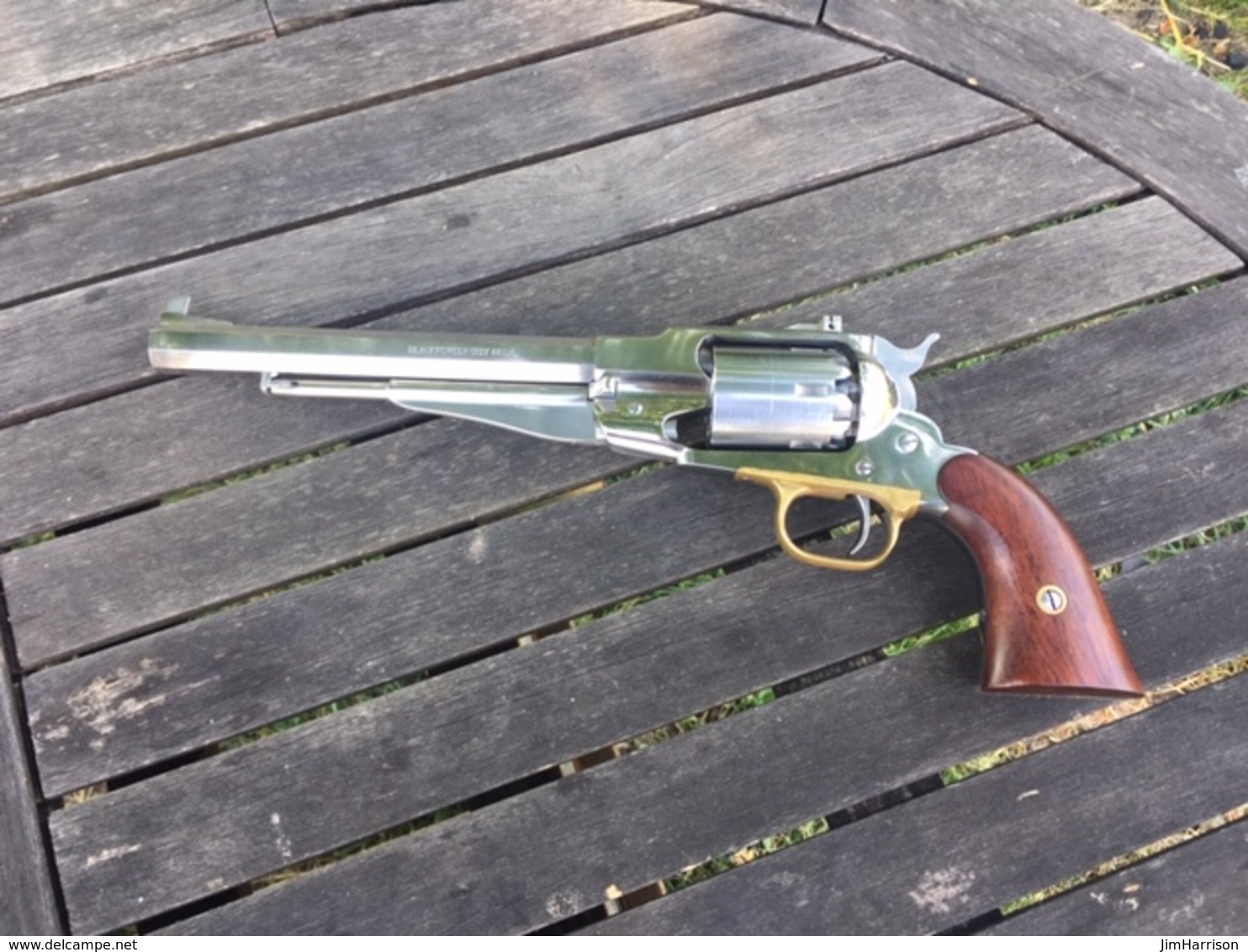 Revolver Remington 1958 Pietta Inox Cal44, Poudre Noire - Armes Neutralisées