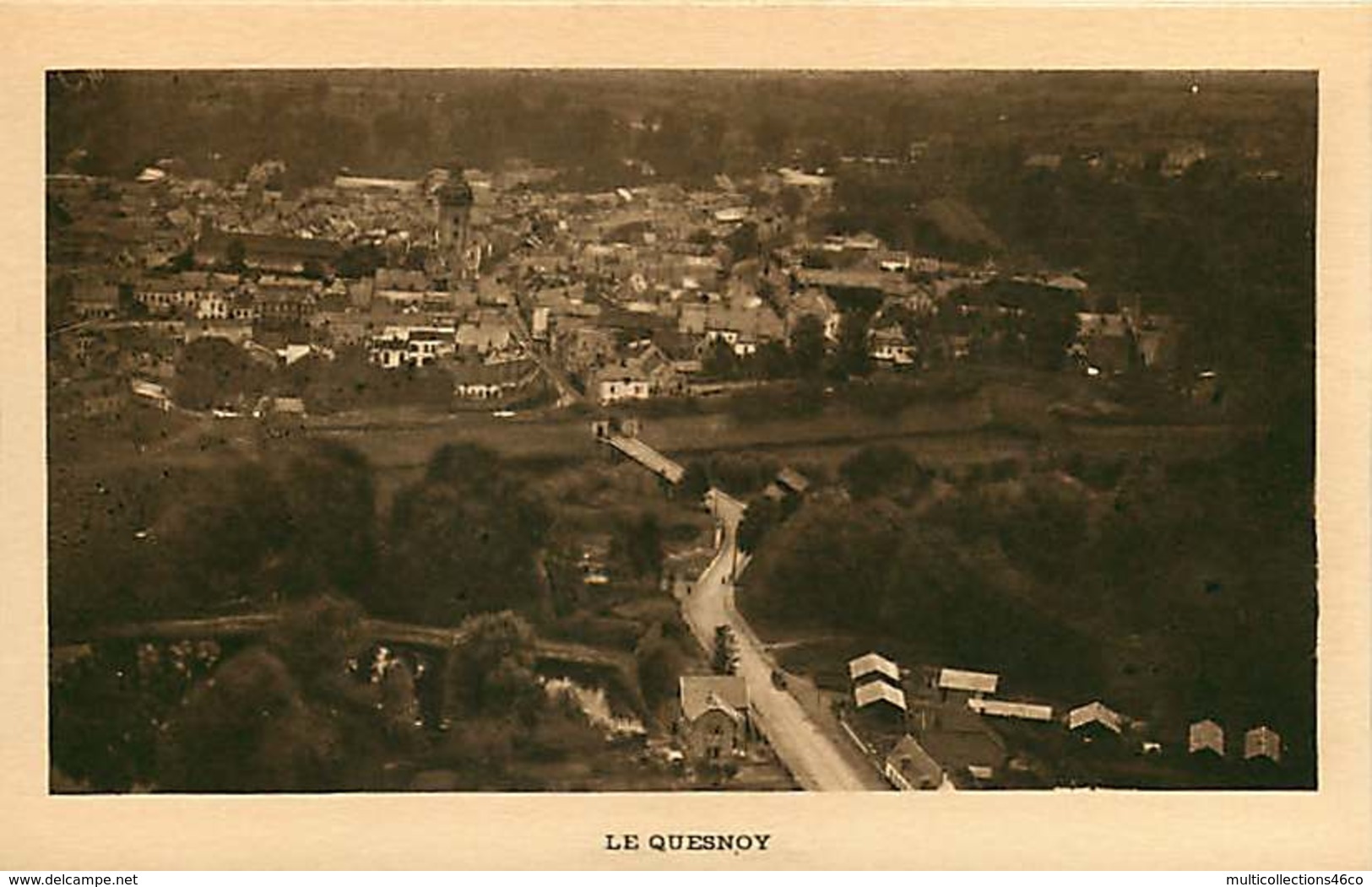 100719A - 59 LE QUESNOY - AVIATION PARIS BRUXELLES En Avion Série B N°7 LEP - Le Quesnoy