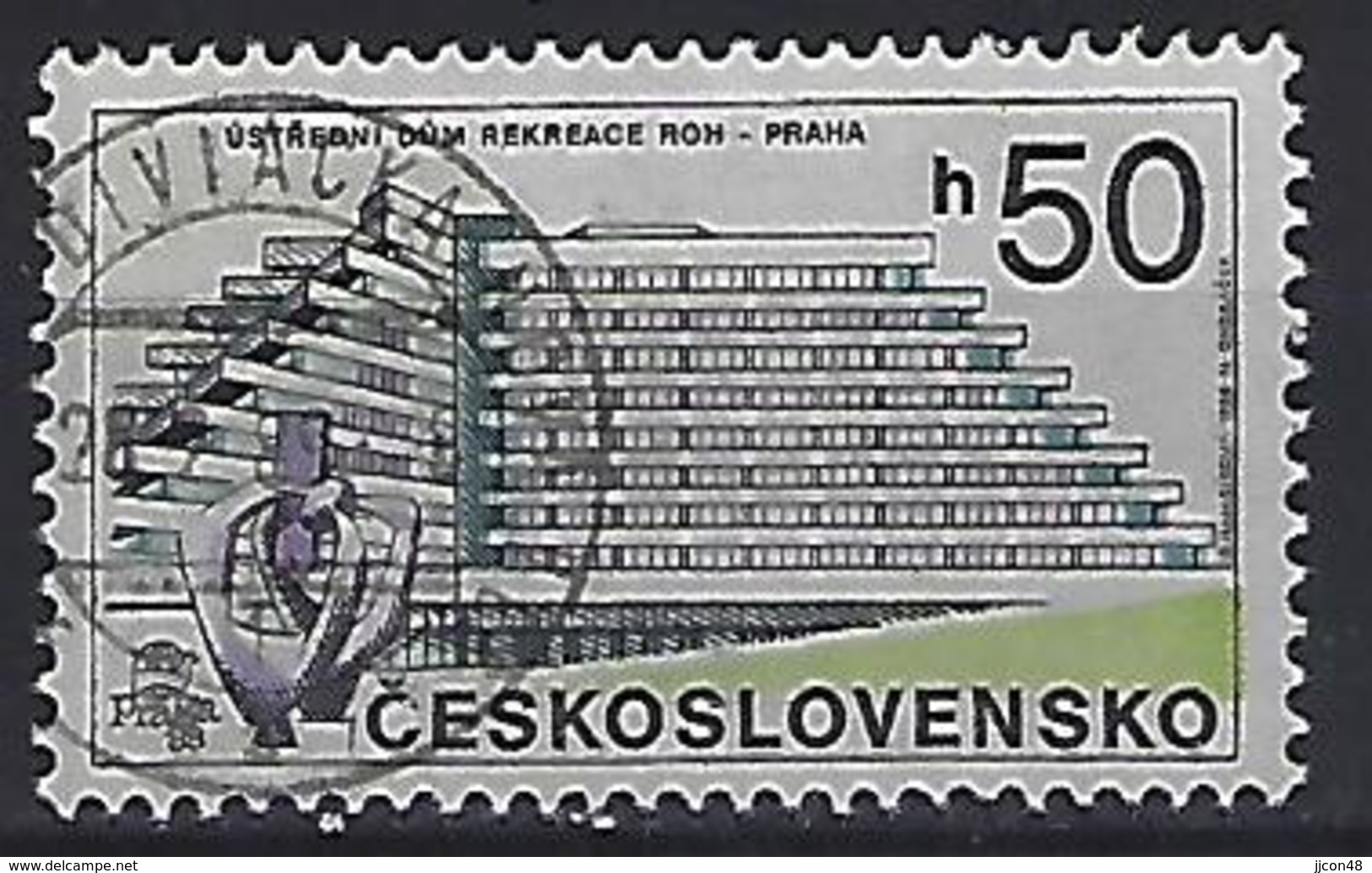 Czechoslovakia 1988  "PRAGA 88" (o) Mi.2966 A - Used Stamps