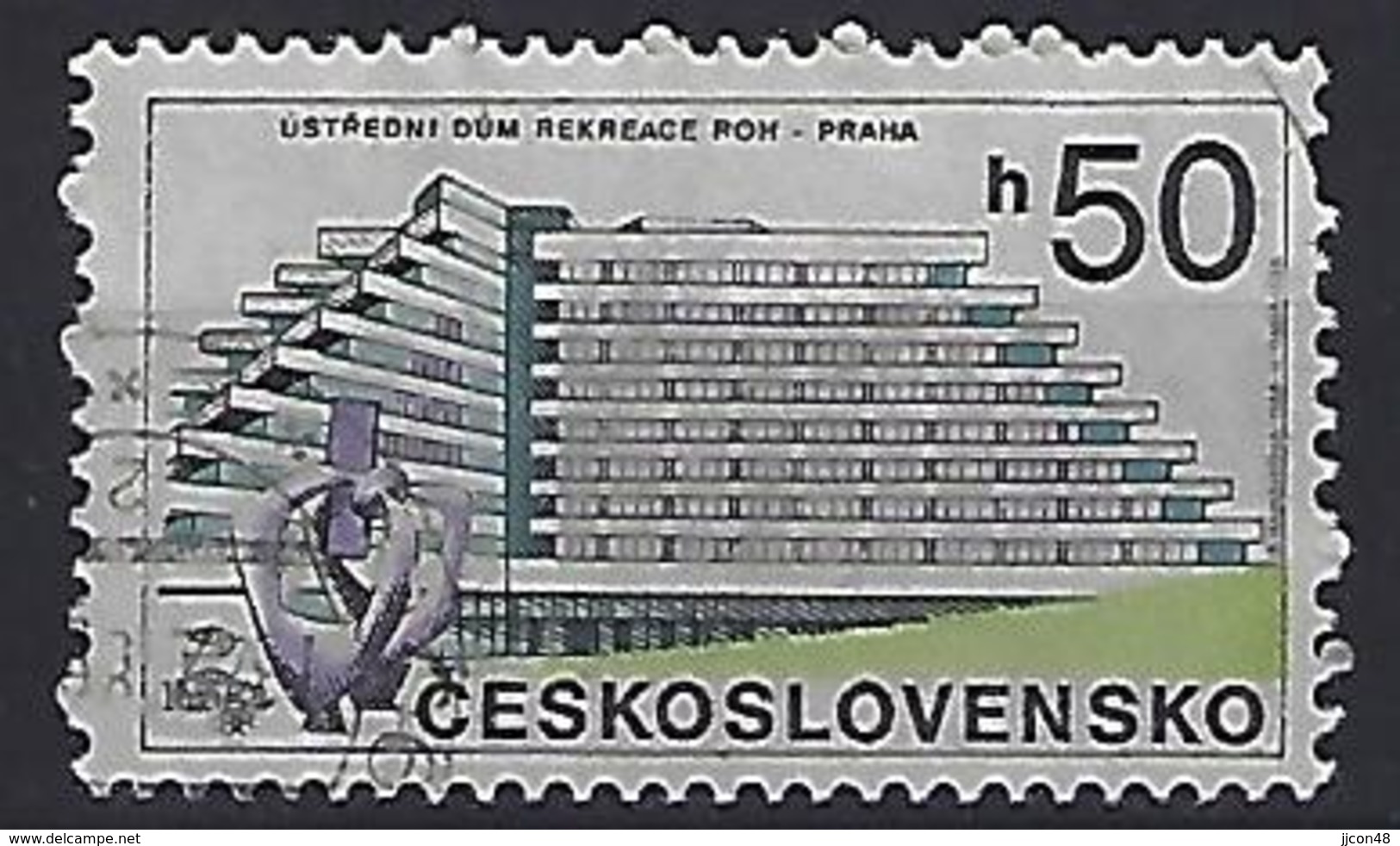 Czechoslovakia 1988  "PRAGA 88" (o) Mi.2966 A - Gebruikt