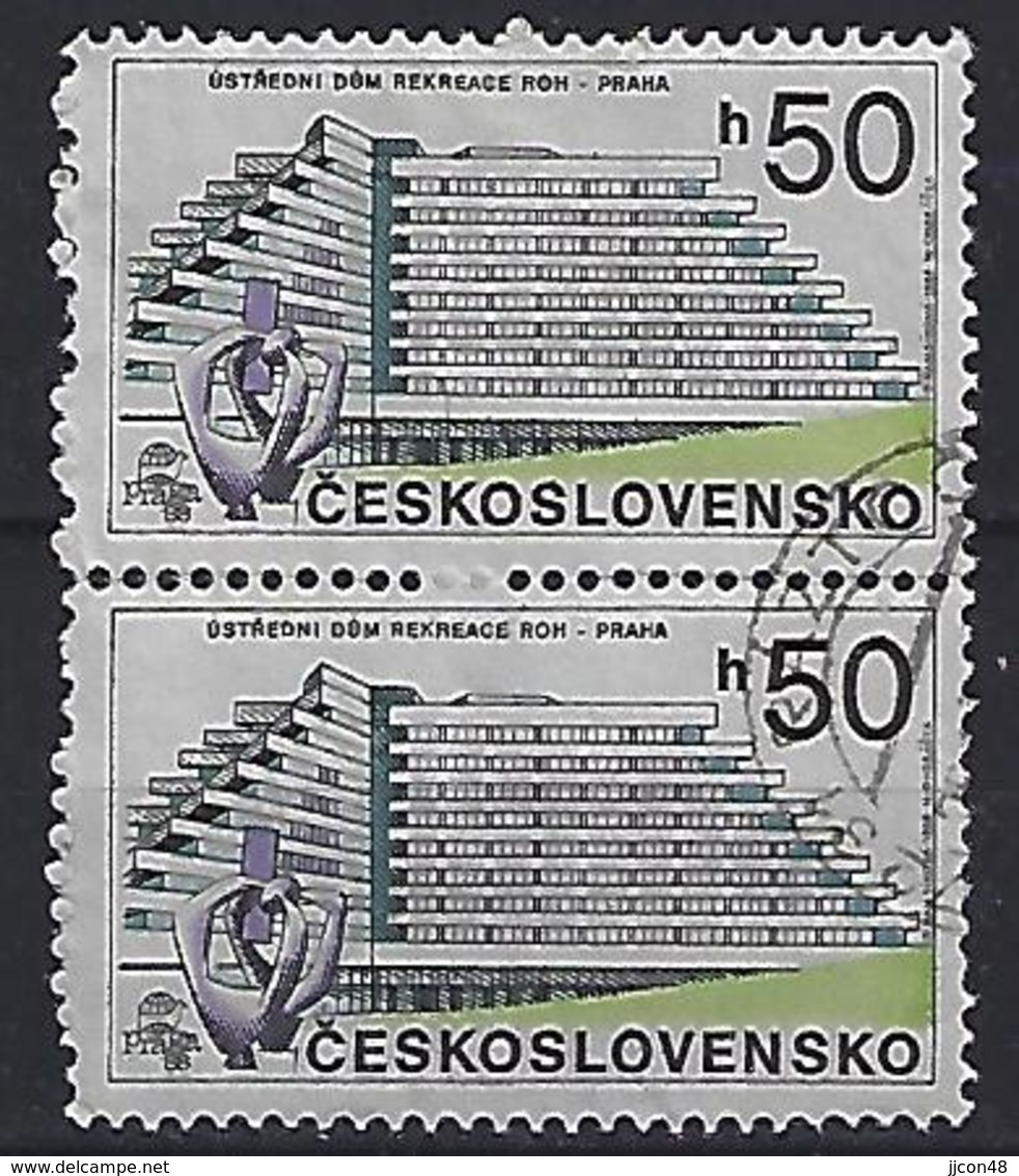 Czechoslovakia 1988  "PRAGA 88" (o) Mi.2966 A - Used Stamps