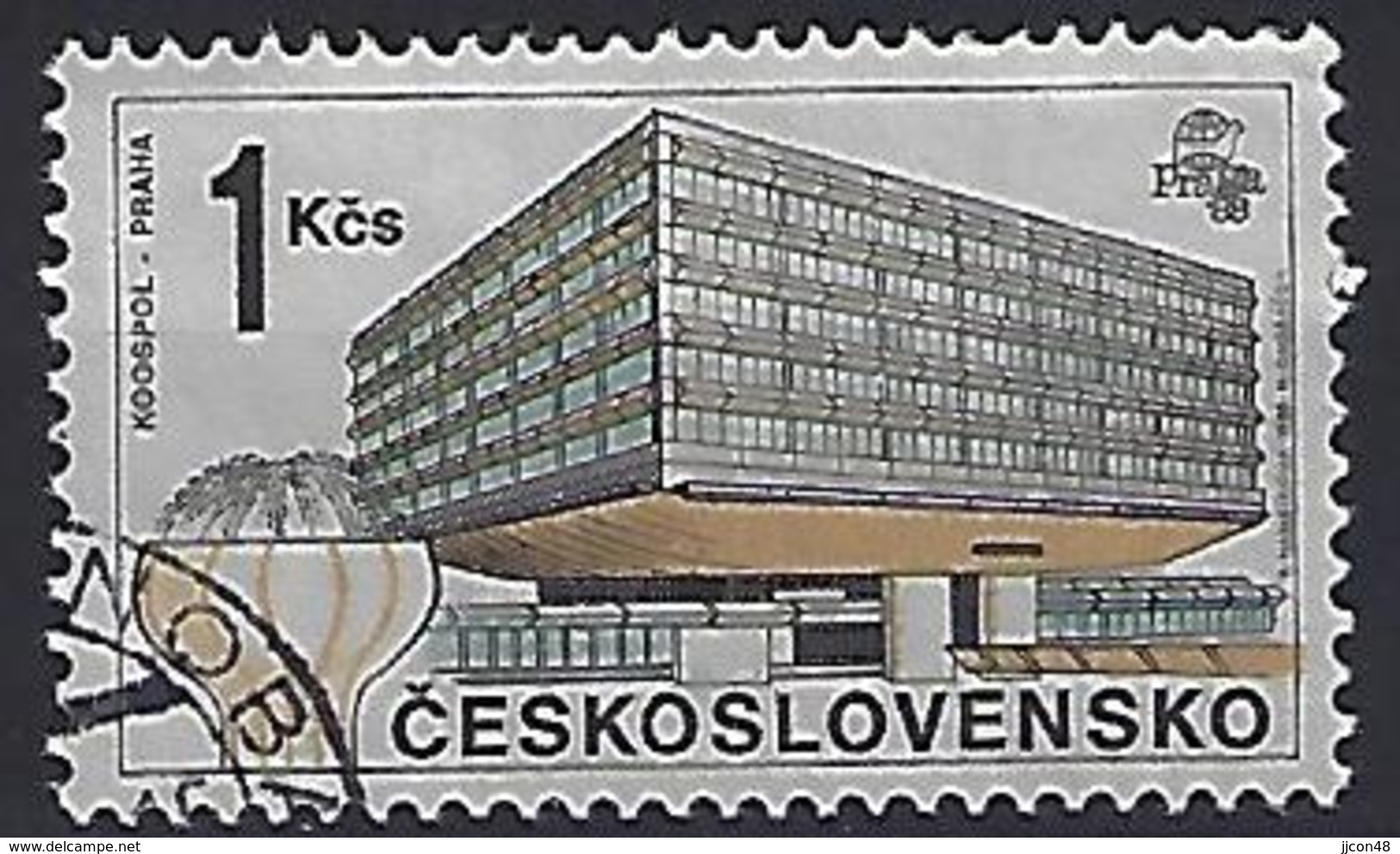 Czechoslovakia 1988  "PRAGA 88" (o) Mi.2967 A - Used Stamps