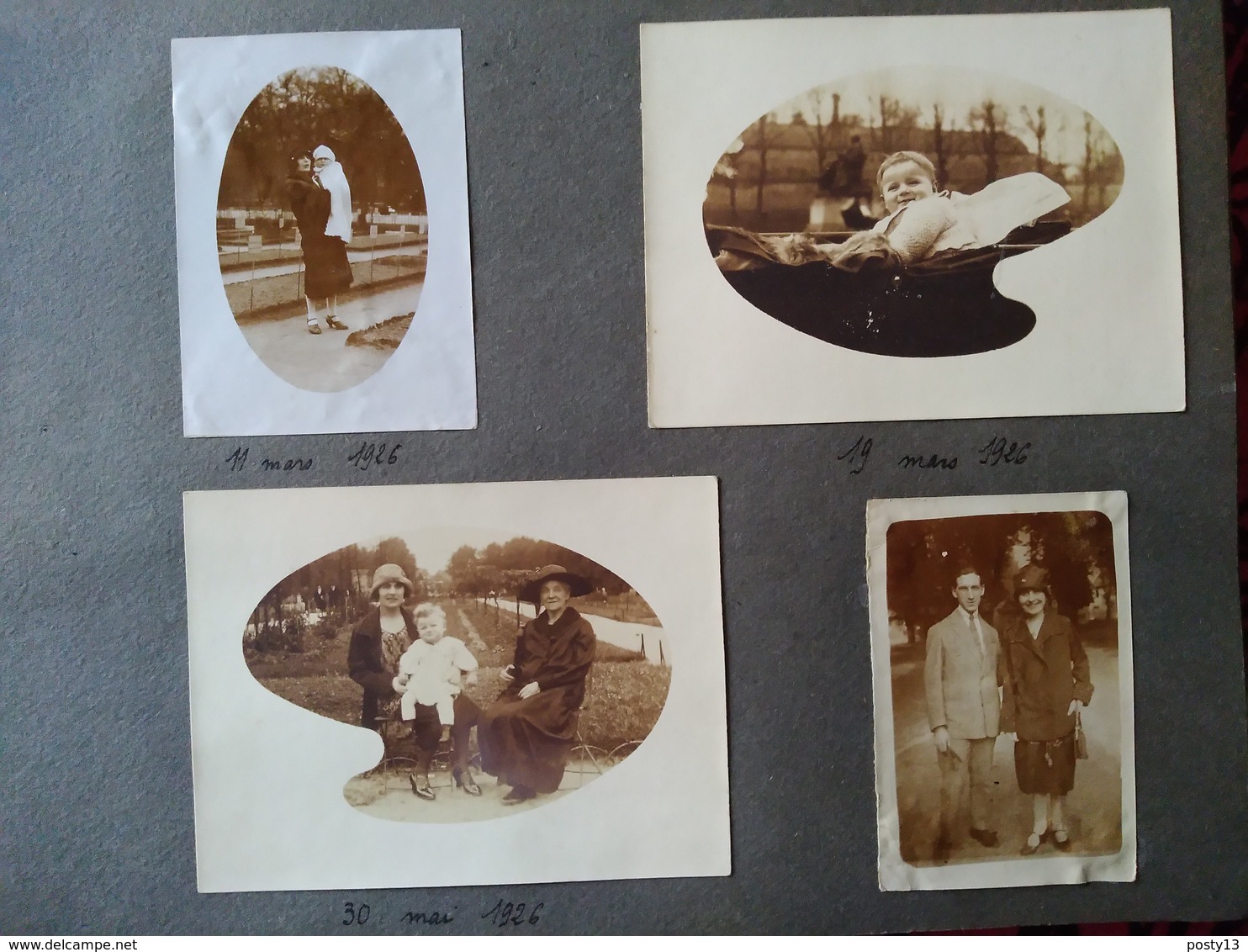 ALBUM Photos De Famille - Début 1900 Jusqu'à 1960 - Environ Plus De 280 Photos - BE - Album & Collezioni
