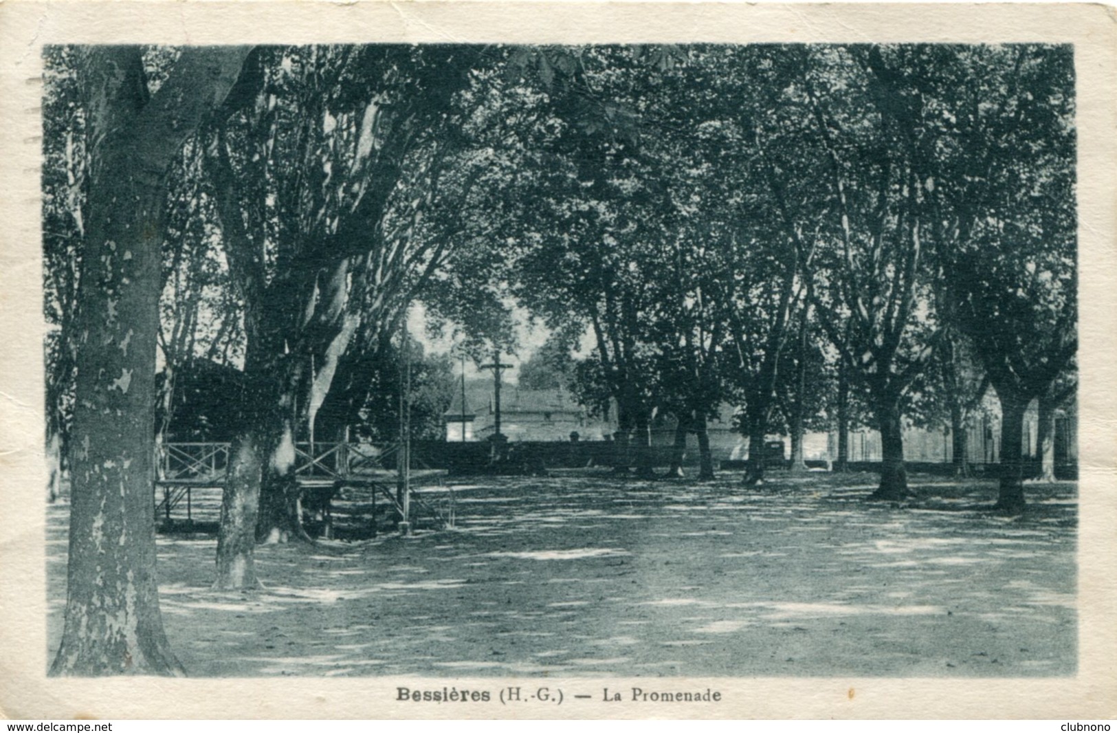 CPA - BESSIERES - LA PROMENADE - Other & Unclassified