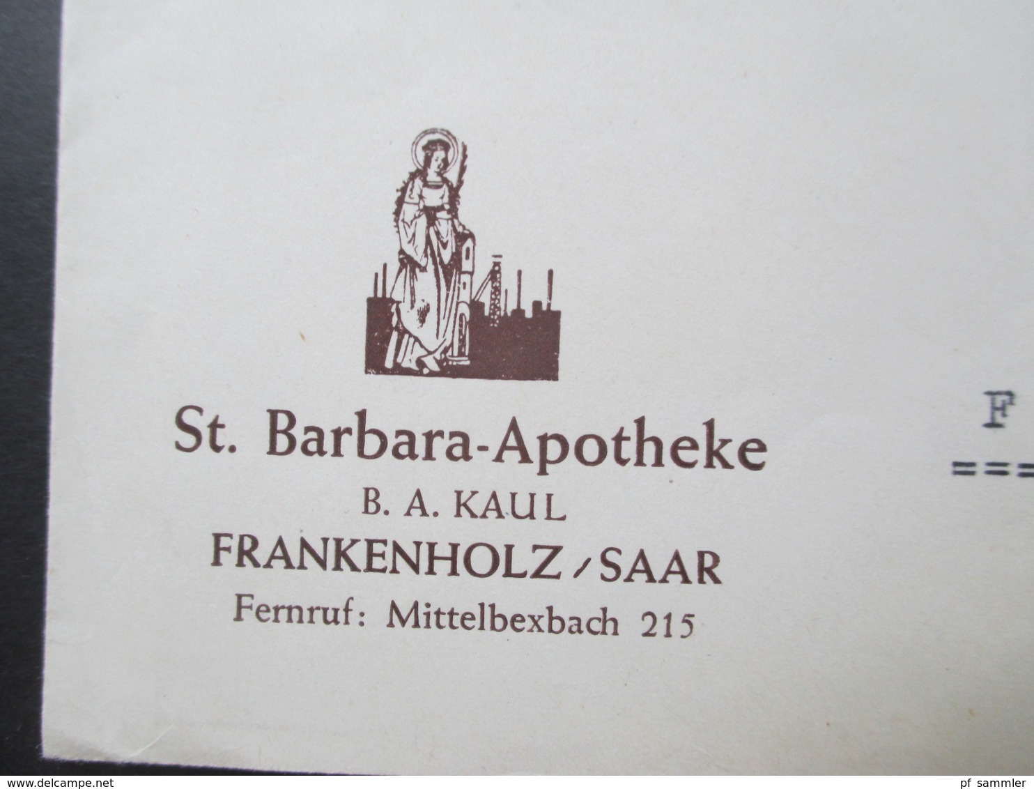 All. Besetzung Saargebiet 1947 - 55 Belege / Kartenposten mit 32 Stk. Firmenbriefe / Bedarf und Sonderstempel. MeF / EF