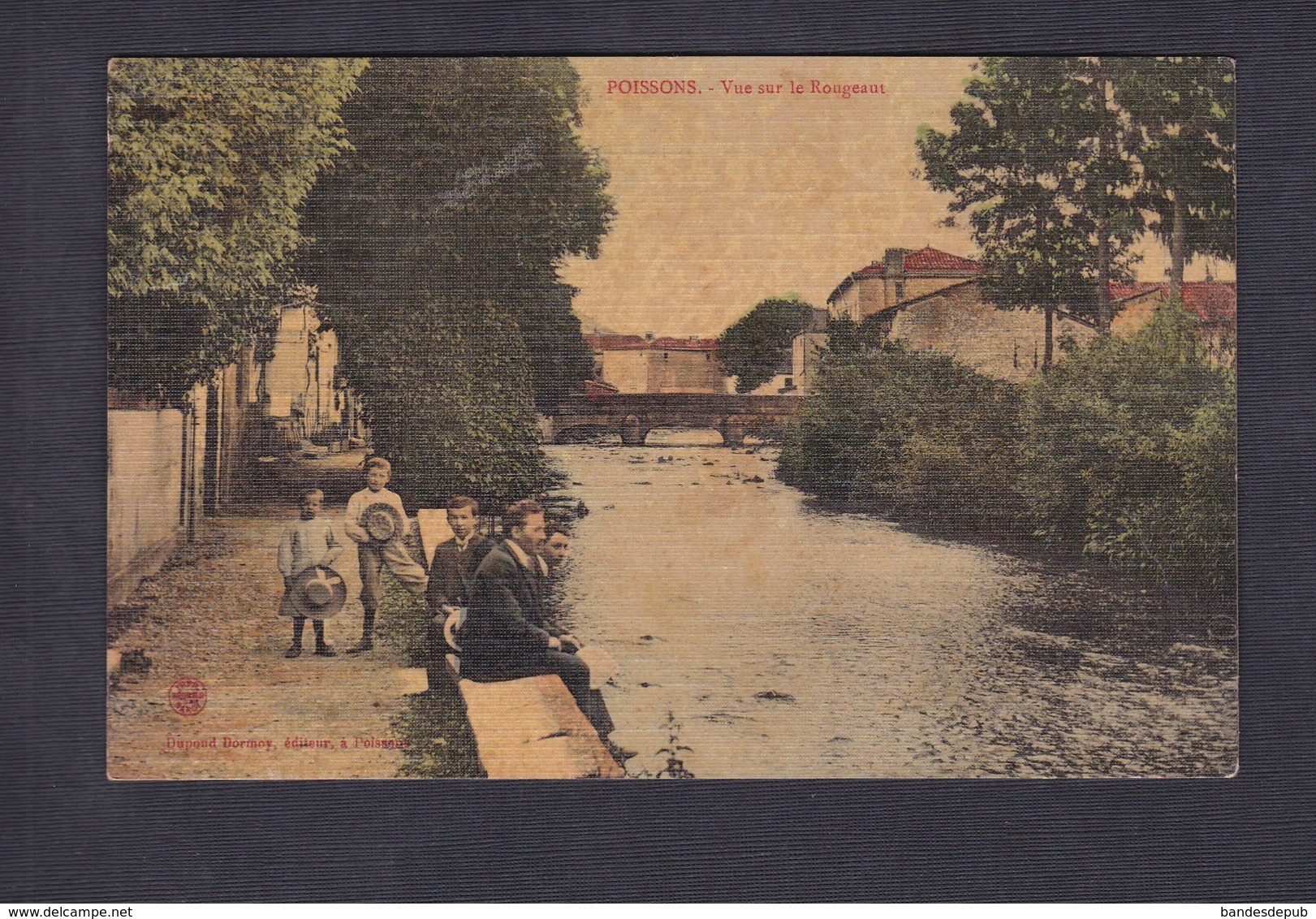 Poissons ( Haute Marne 52) - Vue Sur Le Rougeaut ( Animée Toilée  Ed. Dupond Dormoy ) - Poissons