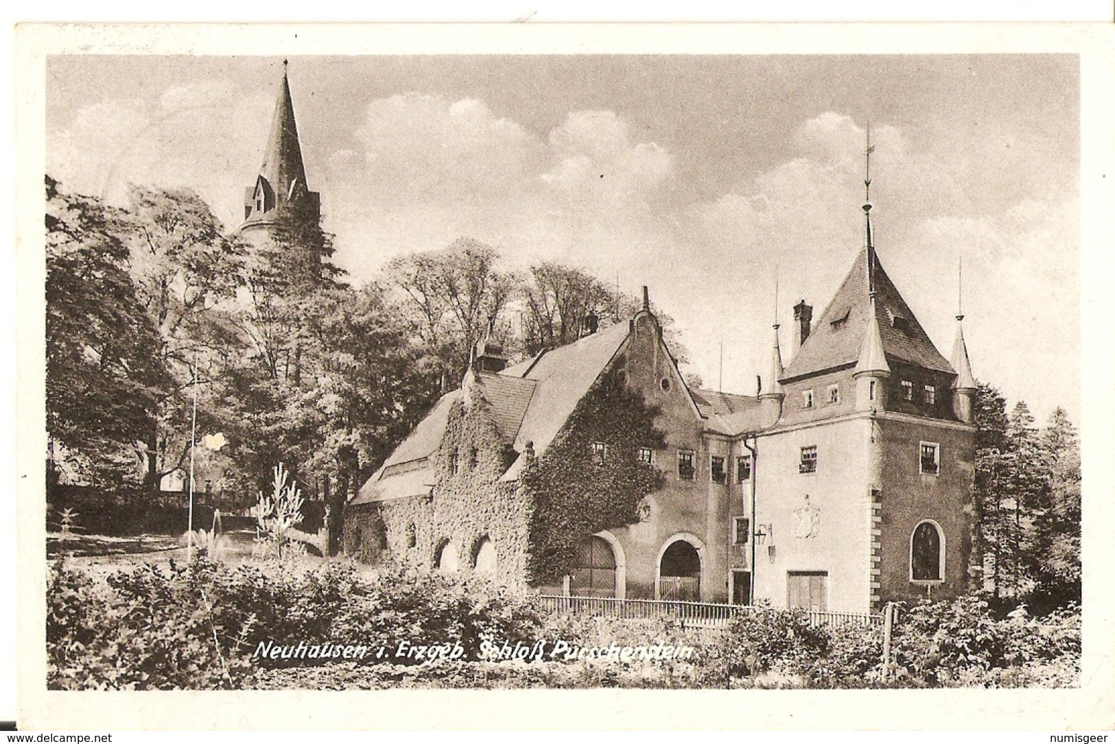 Neuhausen I. Erzgeb. Schloss Purschenstein - Neuhausen (Erzgeb.)