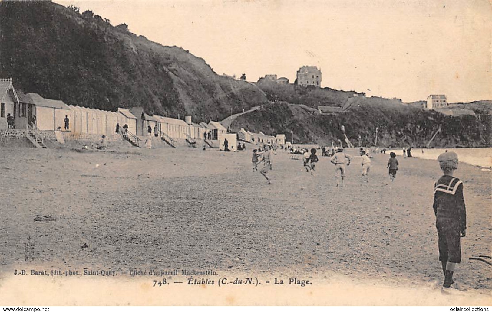 Etables Sur Mer         22        La Plage    2           (voir Scan) - Etables-sur-Mer