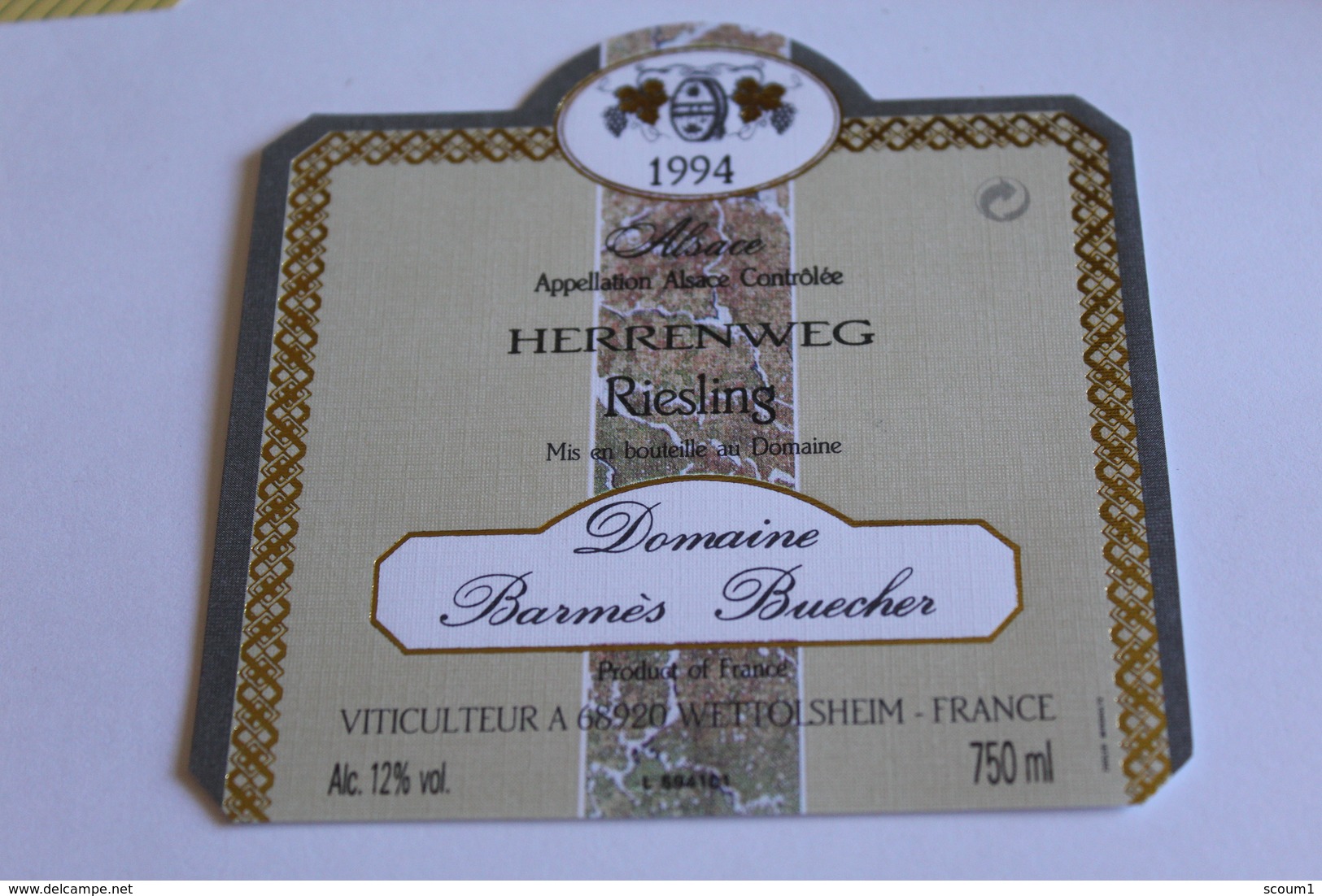 Riesling - Domaine Barmés Bucher - 1994 - Riesling
