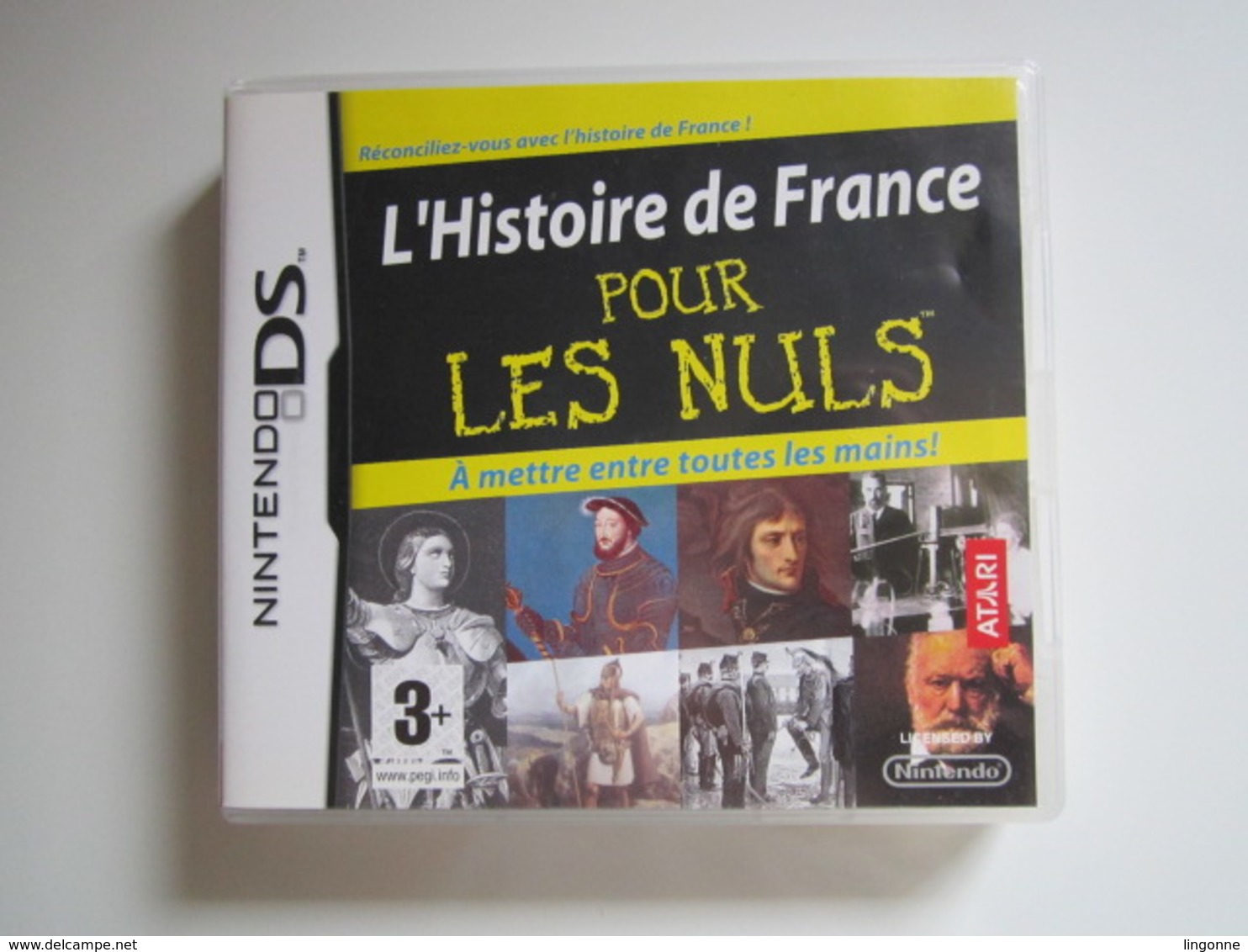 JEU NINTENDO DS L'HISTOIRE DE FRANCE POUR LES NULS - Nintendo DS