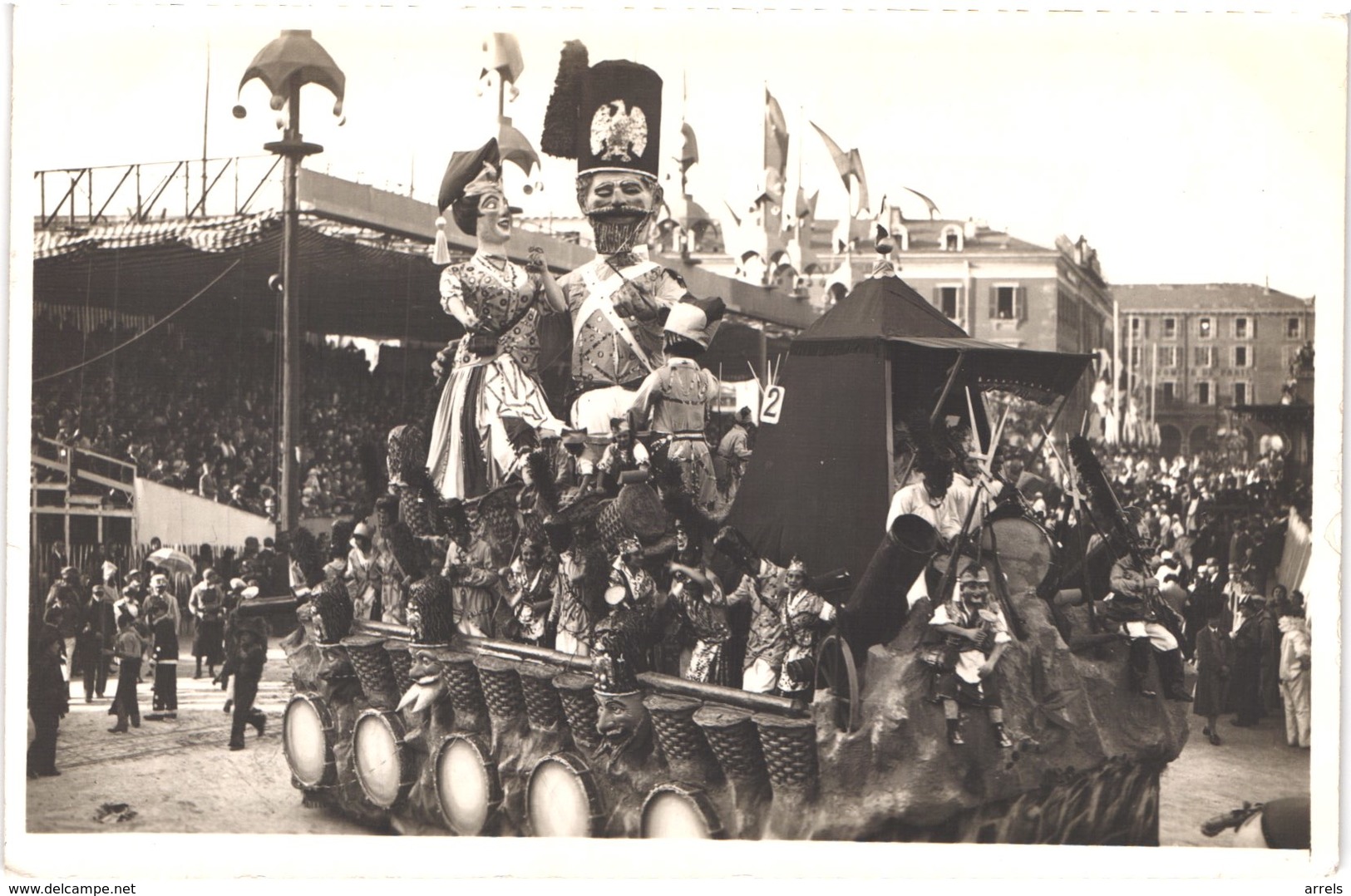 FR06 NICE - Carte Photo - Le Général - Animée - Belle - Carnaval