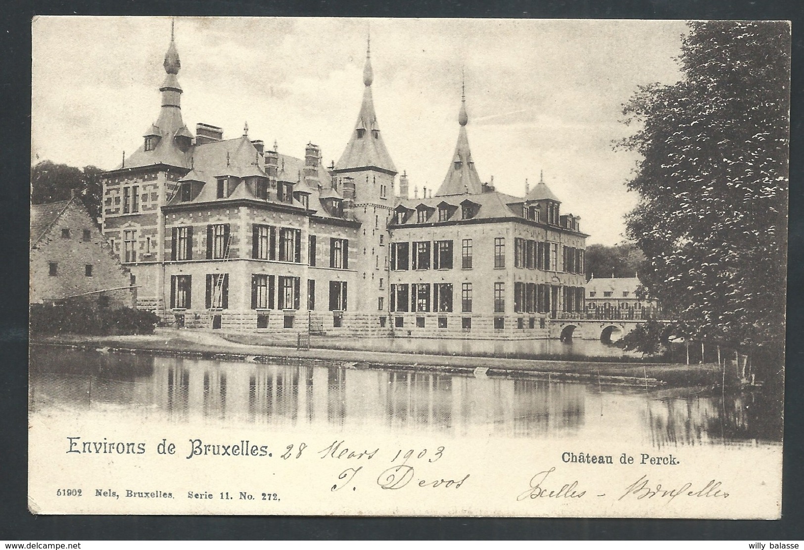 +++ CPA - Environs De Bruxelles - Château De PERCK - PERK - Nels Série 11 N° 272    // - Steenokkerzeel