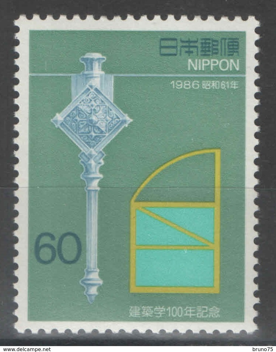 Japon - YT 1577 ** - 1986 - Architecture - Unused Stamps