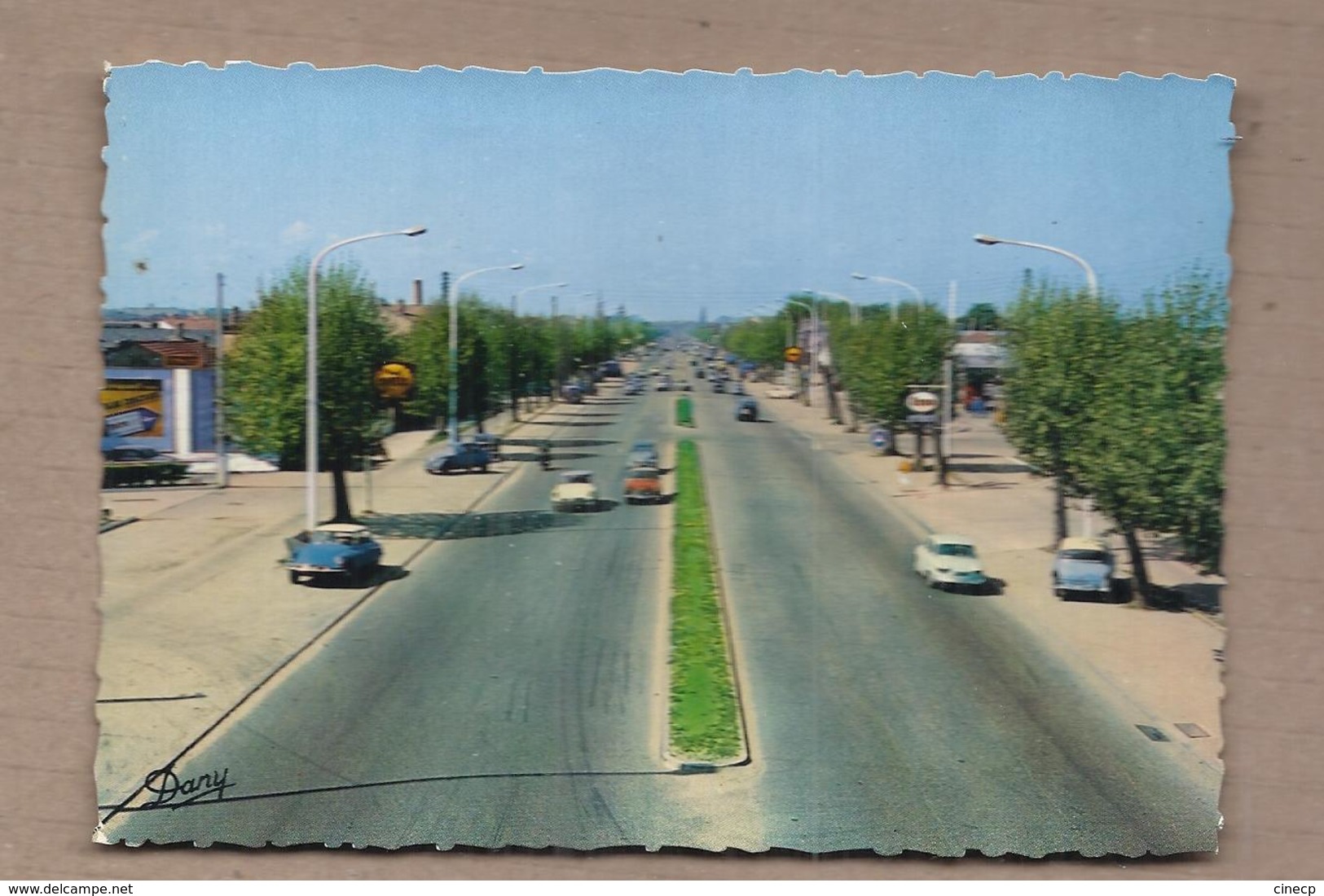 CPSM 33 - BORDEAUX - L'Avenue Thiers - TB Perspectives TB AUTOMOBILES Dont CITROEN DS 2 CV PANHARD - Bordeaux