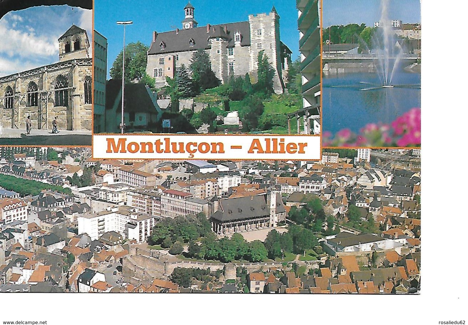 03 MONTLUCON Cpm Multivues - Montlucon