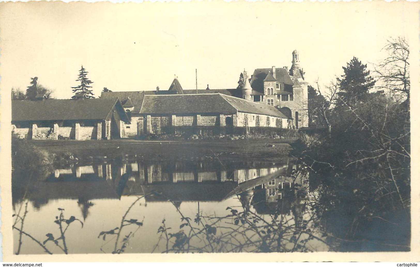 77 - LE CHATELET EN BRIE - Cpsm Photo Du Chateau Des Dames En 1949 - Ecrite Par La Propriétaire Odette Dollfus - Le Chatelet En Brie