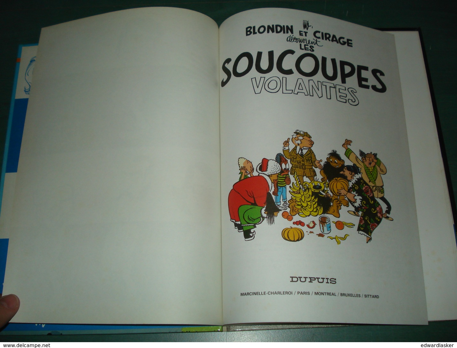 BLONDIN ET CIRAGE Et Les SOUCOUPES VOLANTES - Dupuis - Péchés De Jeunesse N°3 - Jijé 1978 - Très Bon état - Blondin Et Cirage