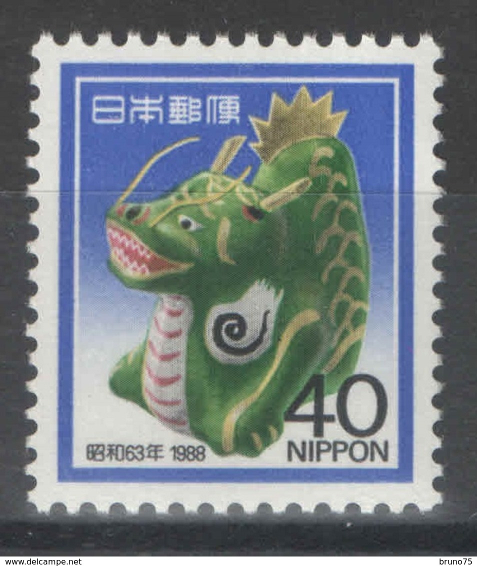 Japon - YT 1660 ** - 1987 - Nouvel An - Année Du Dragon - Unused Stamps