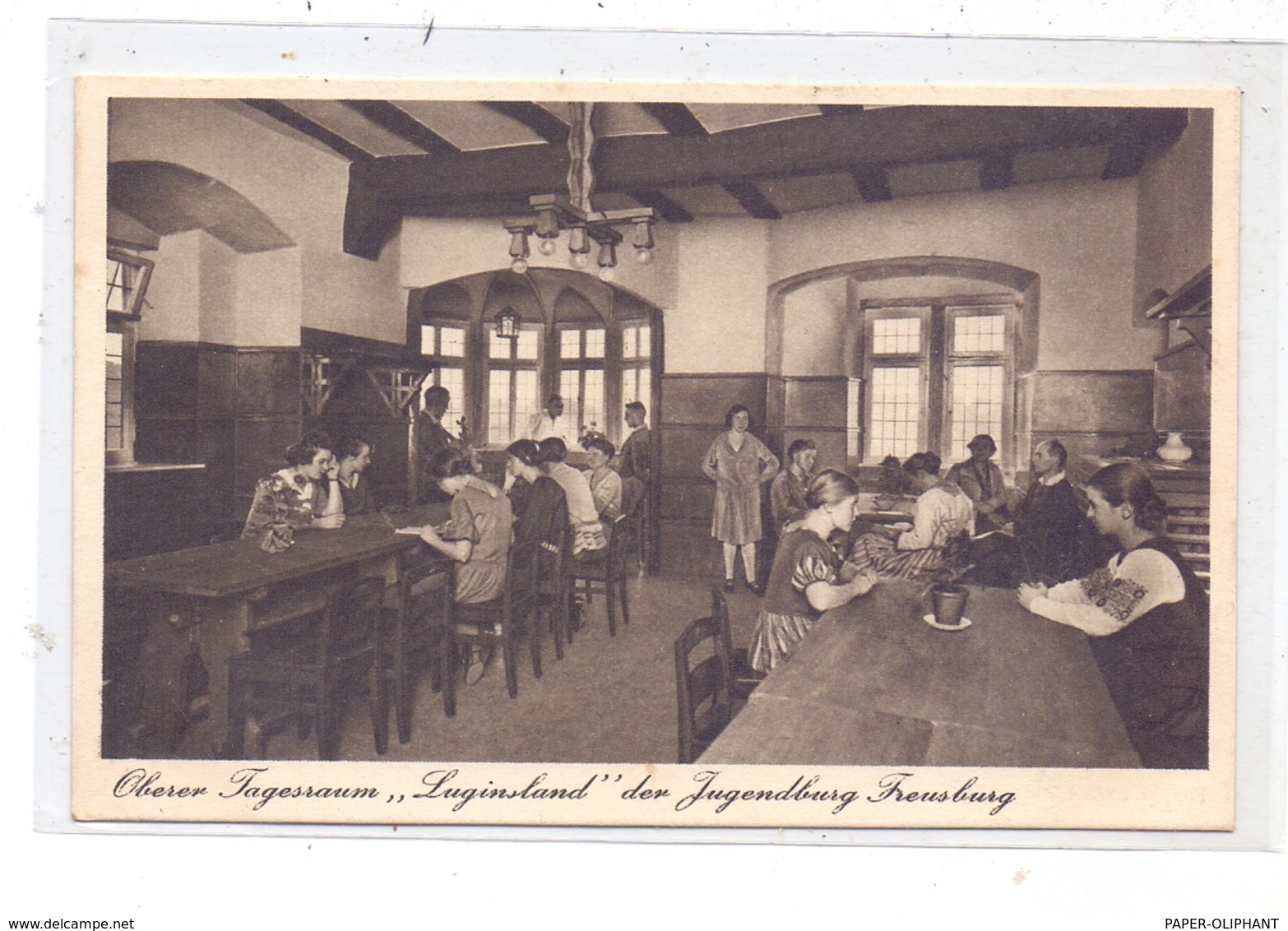 5242 KIRCHEN - FREUSBURG,Oberer Tagesraum "Luginsland", Jugendburg, 1930 - Kirchen