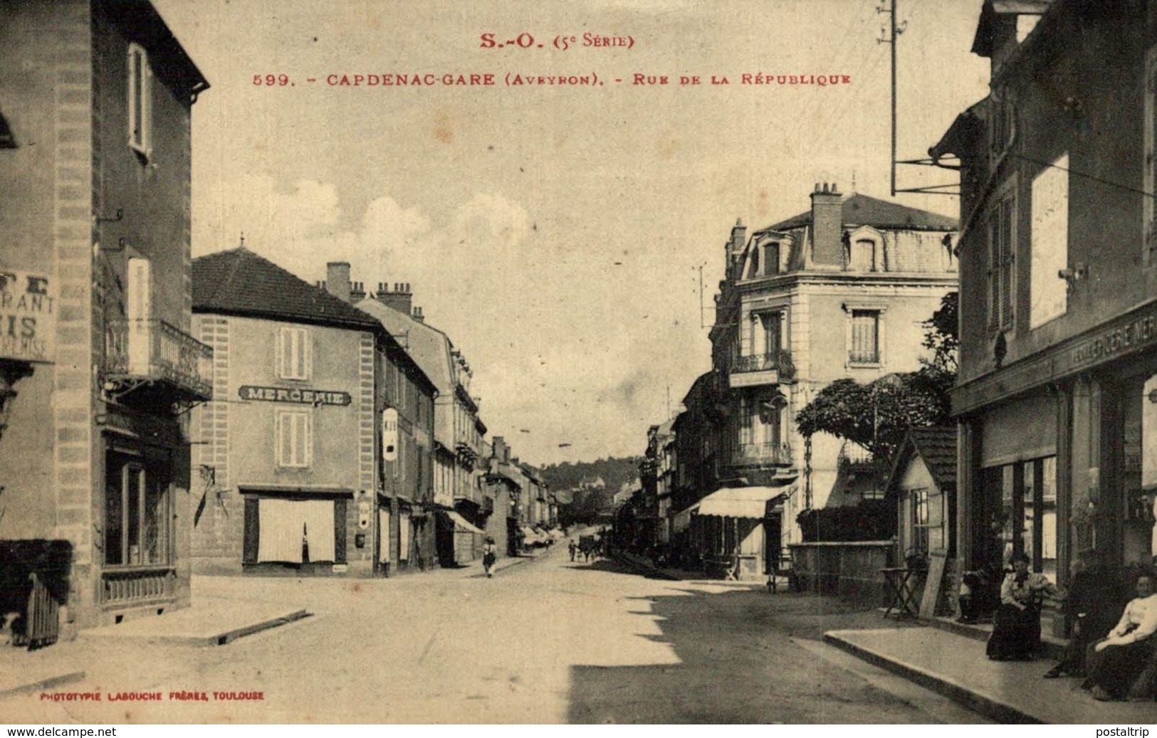 CAPDENAC GARE - RUE DE LA REPUBLIQUE - Other & Unclassified