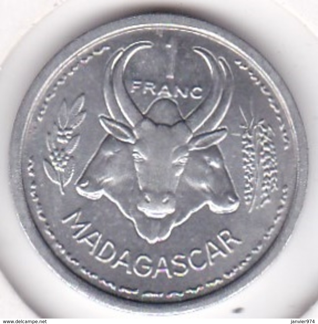 MADAGASCAR - UNION FRANCAISE. 1 FRANC 1948. ALUMINIUM. SUP / XF - Madagascar