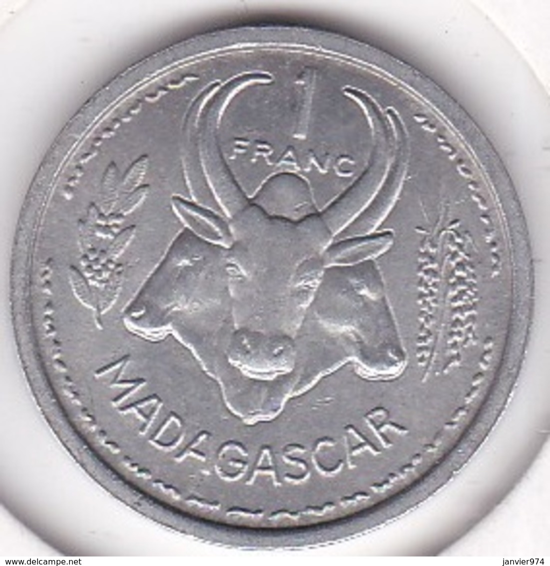 MADAGASCAR - UNION FRANCAISE. 1 FRANC 1948. ALUMINIUM. SUP / XF - Madagaskar