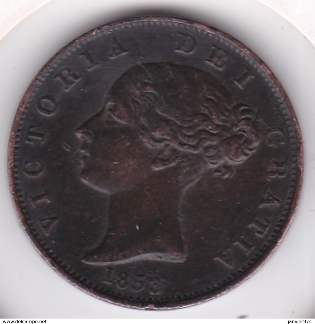 Grande-Bretagne. 1/2 Penny 1853. Victoria - C. 1/2 Penny