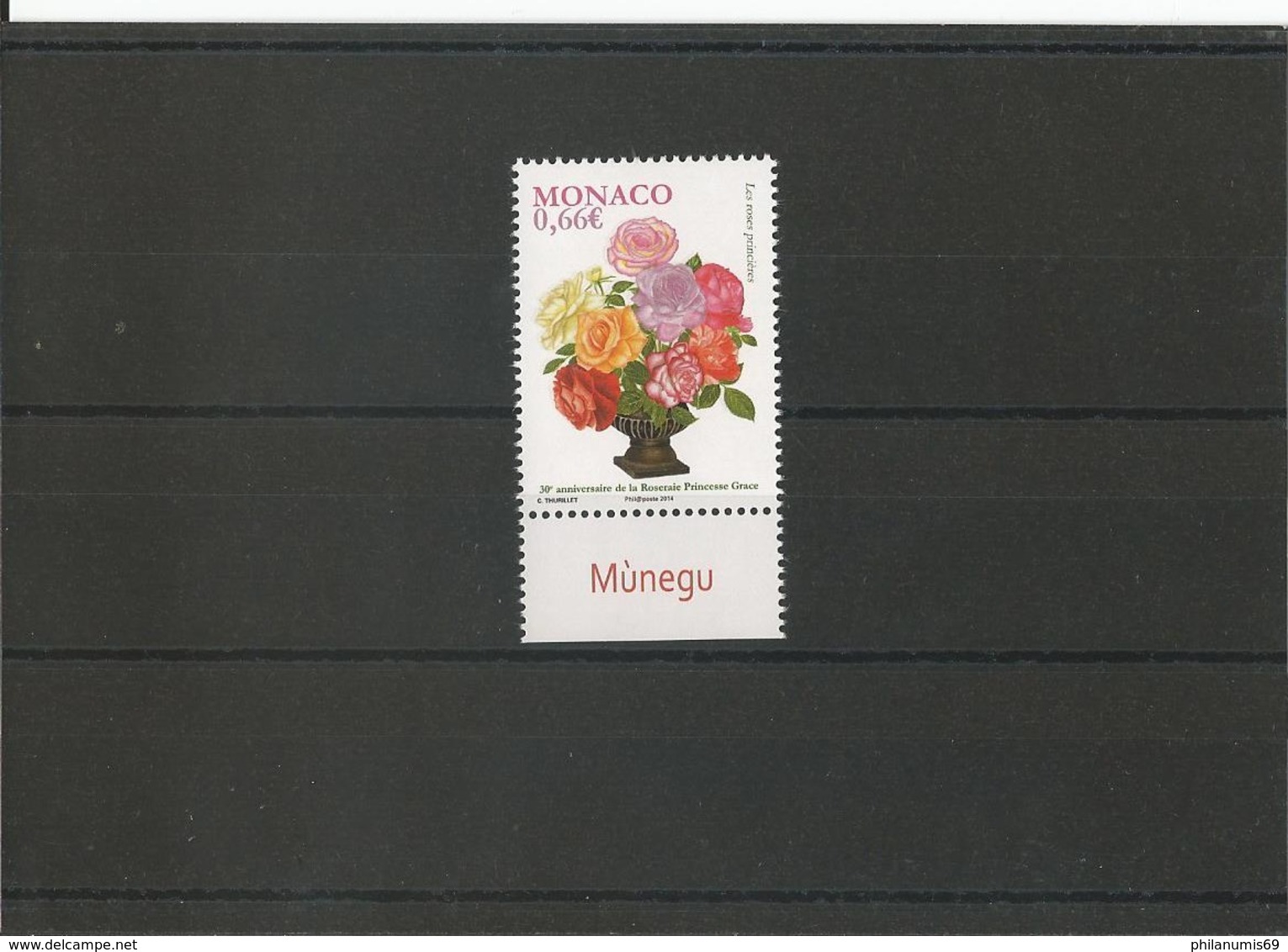 MONACO 2014 - YT 2935 NEUF SANS CHARNIERE ** (MNH) GOMME D'ORIGINE LUXE - Neufs