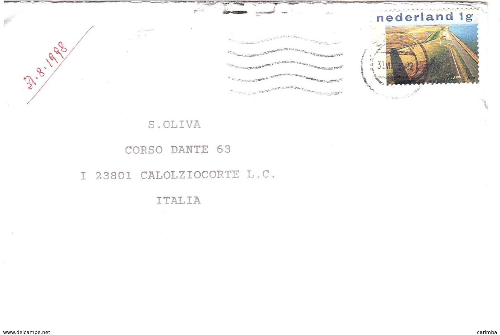 LETTERA X ITALY - Storia Postale