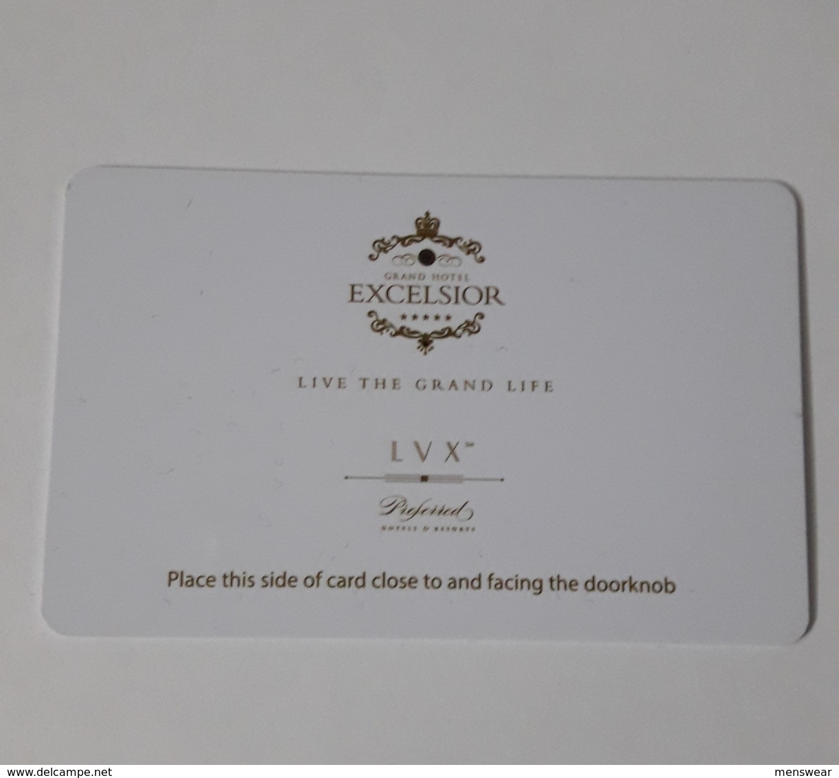 HOTEL KEYCARD -  (  EXELSIOR HOTEL     ) - Cartas De Hotels