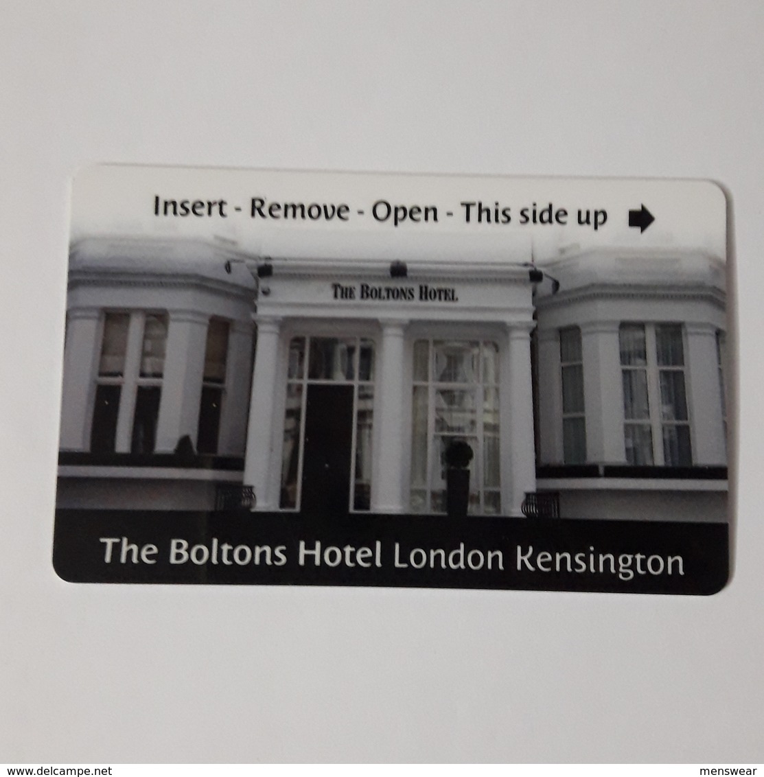 HOTEL KEYCARD -  (  THE BOLTONS HOTEL LONDON    ) - Hotelkarten