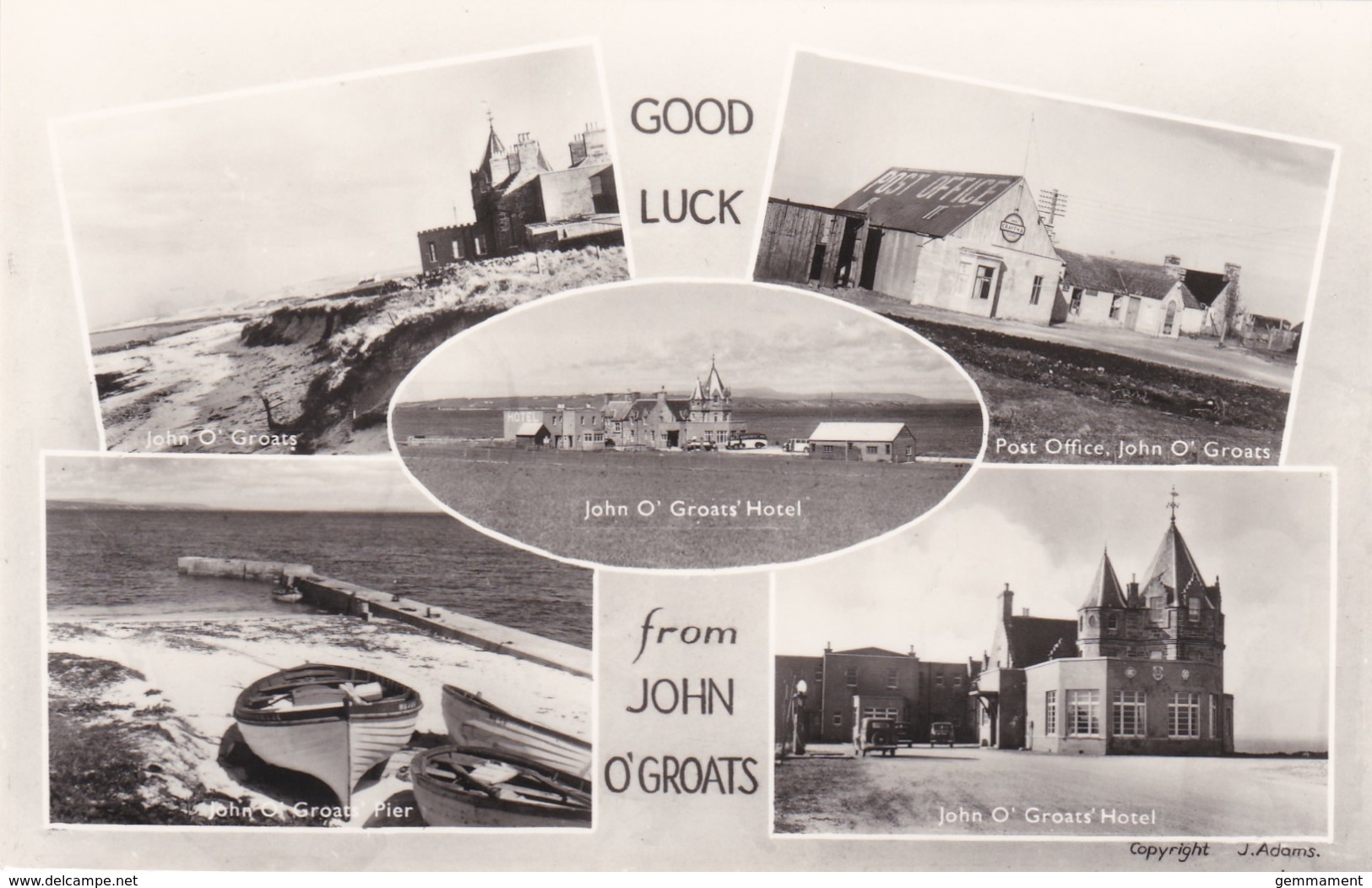 GOOD LUCK FROM JOHN O' GROATS - Caithness