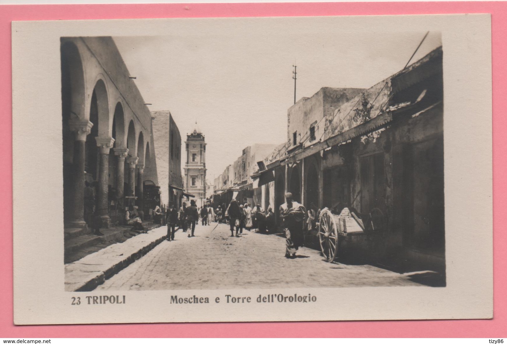 Tripoli - Moschea E Torre Dell'Orologio - Libia