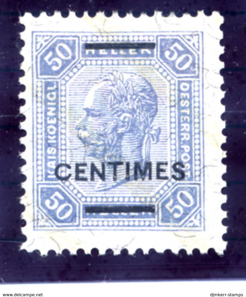 AUSTRIAN POST ON CRETE ( Kreta) 1904 50 C. Perforated 13:12½ LHM / *.  Michel 11B - Oostenrijkse Levant