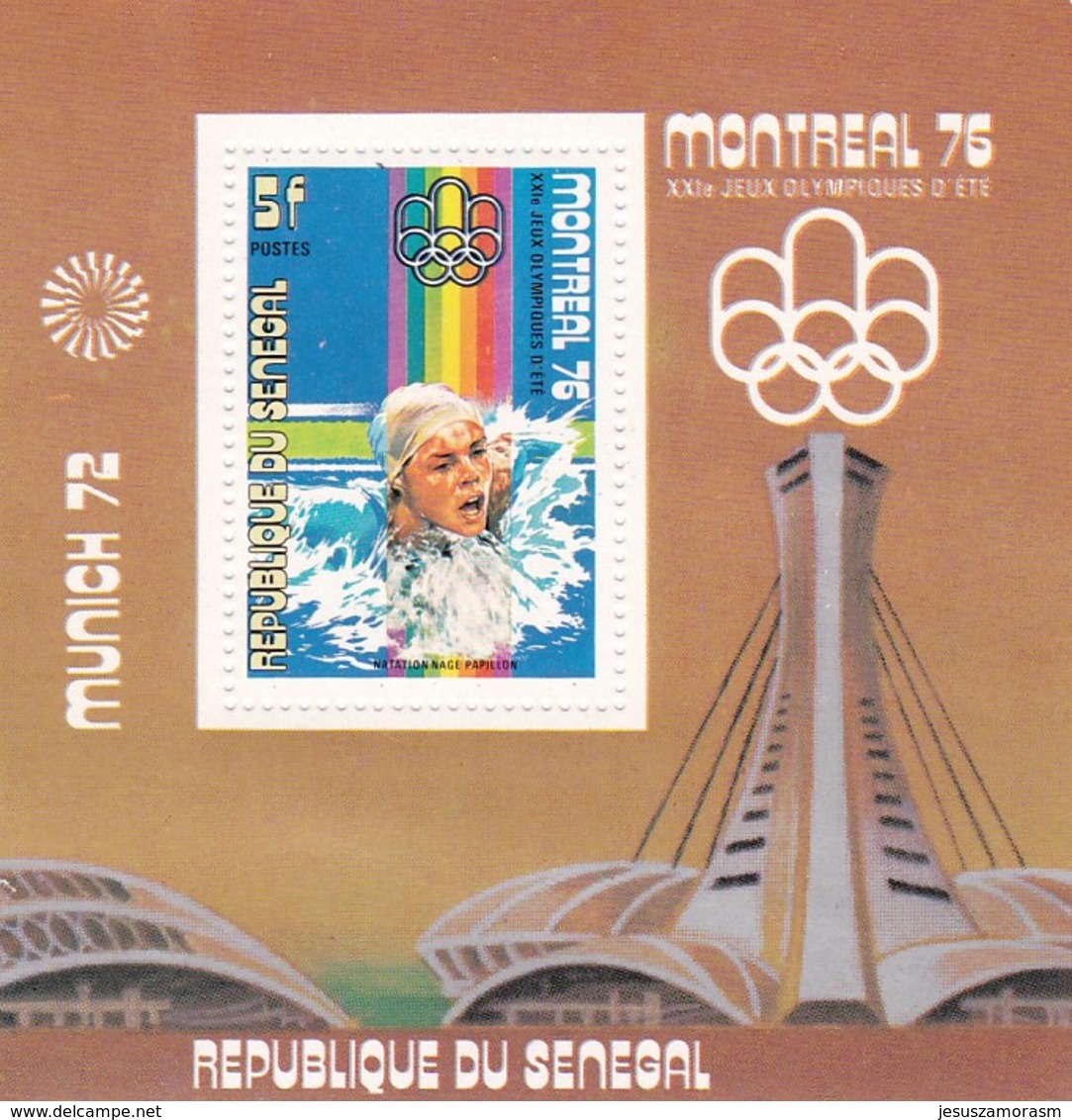 Senegal Hb Michel 22 Al 27 - Verano 1976: Montréal