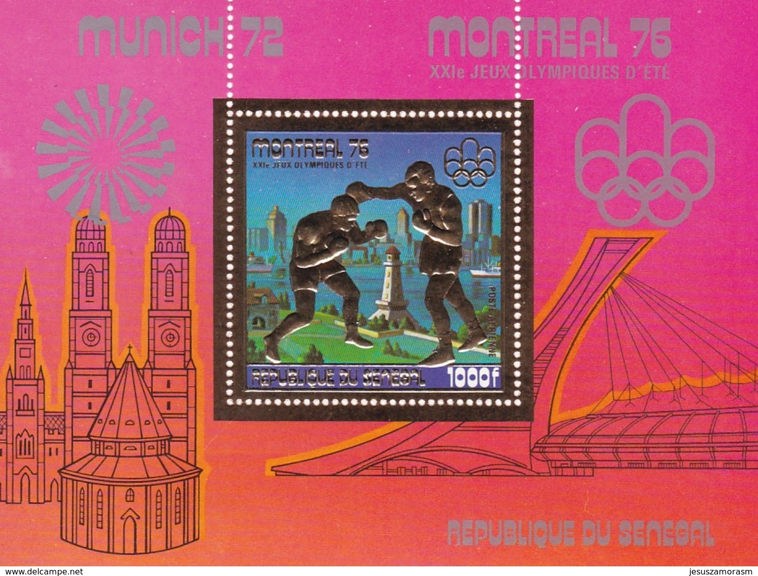 Senegal Hb Michel 29 - Verano 1976: Montréal